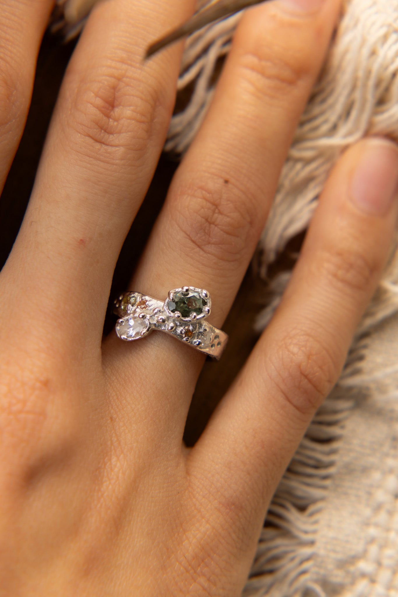 Meadowlight green Ring #10