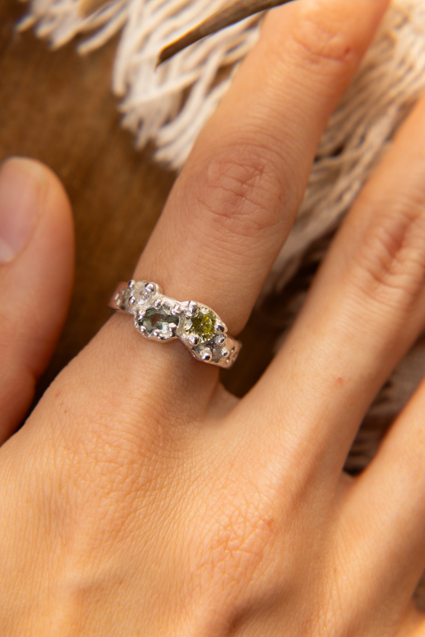 Meadowlight green Ring #11