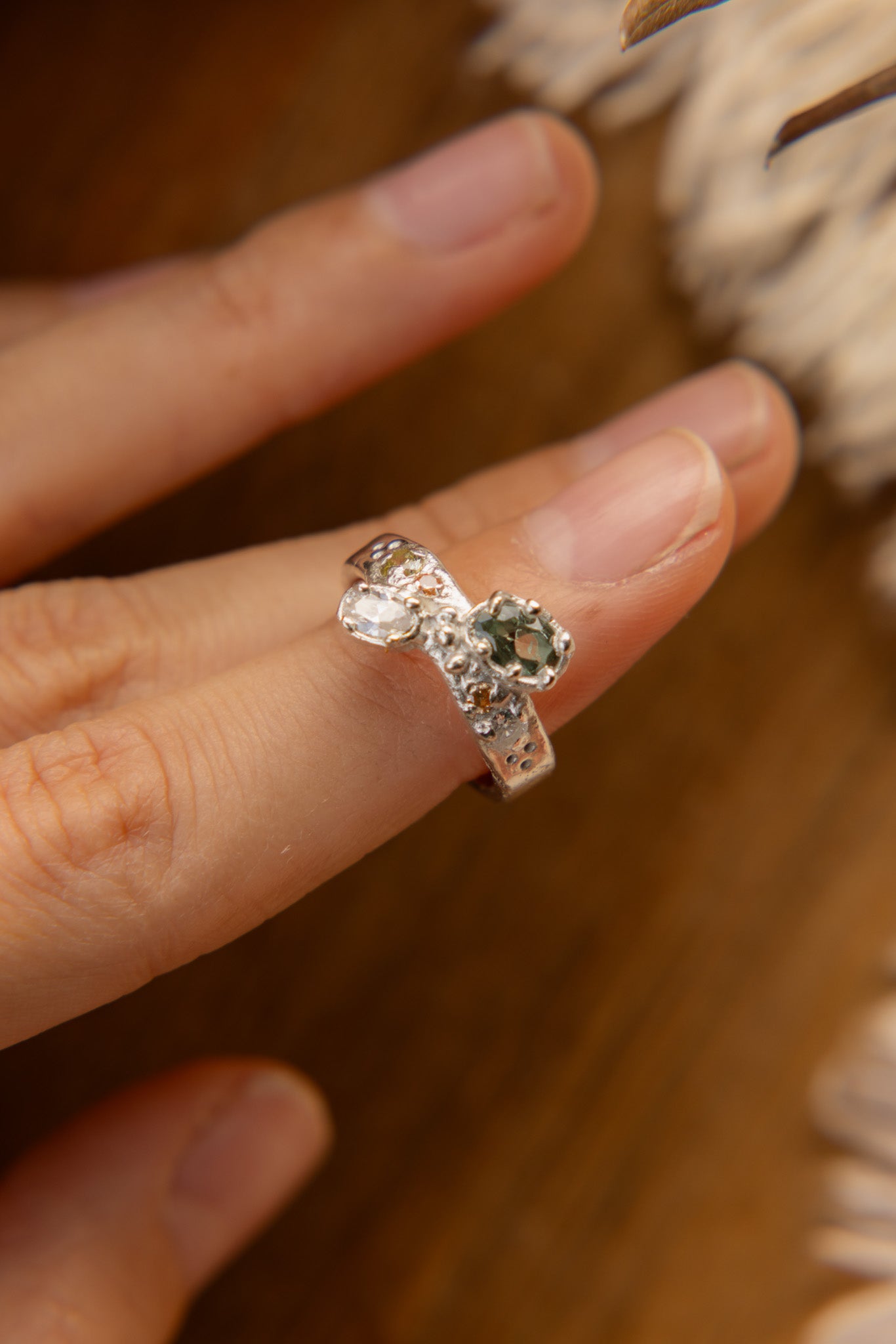 Meadowlight green Ring #10