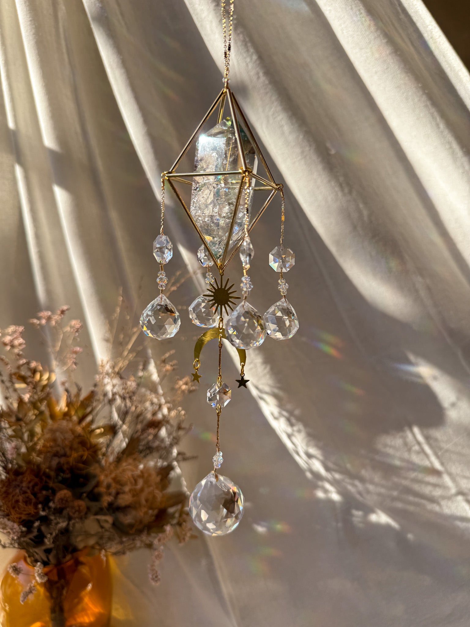 Under the SUN - Galaxy Rainbow Aura Quartz