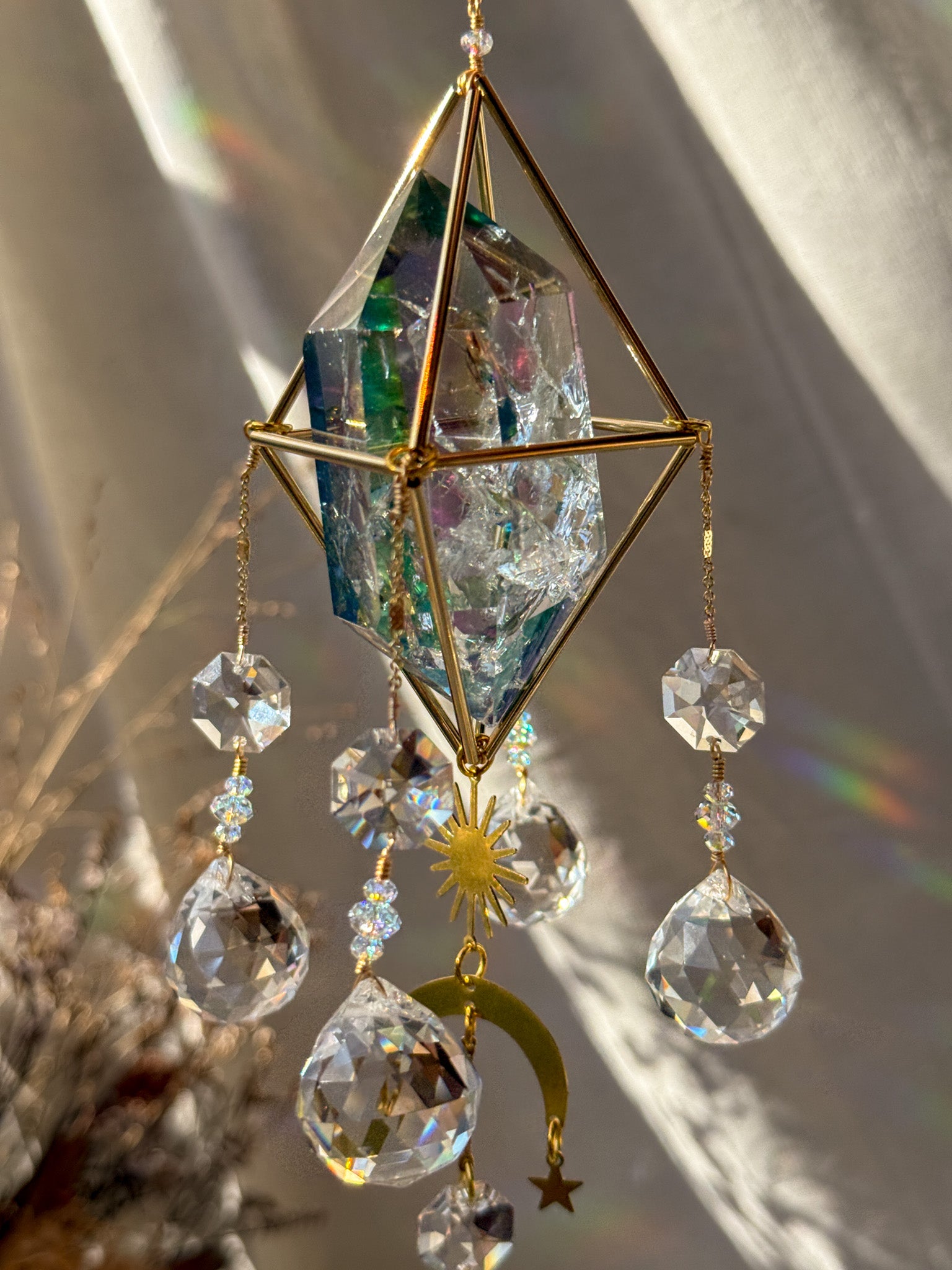 Under the SUN - Galaxy Rainbow Aura Quartz