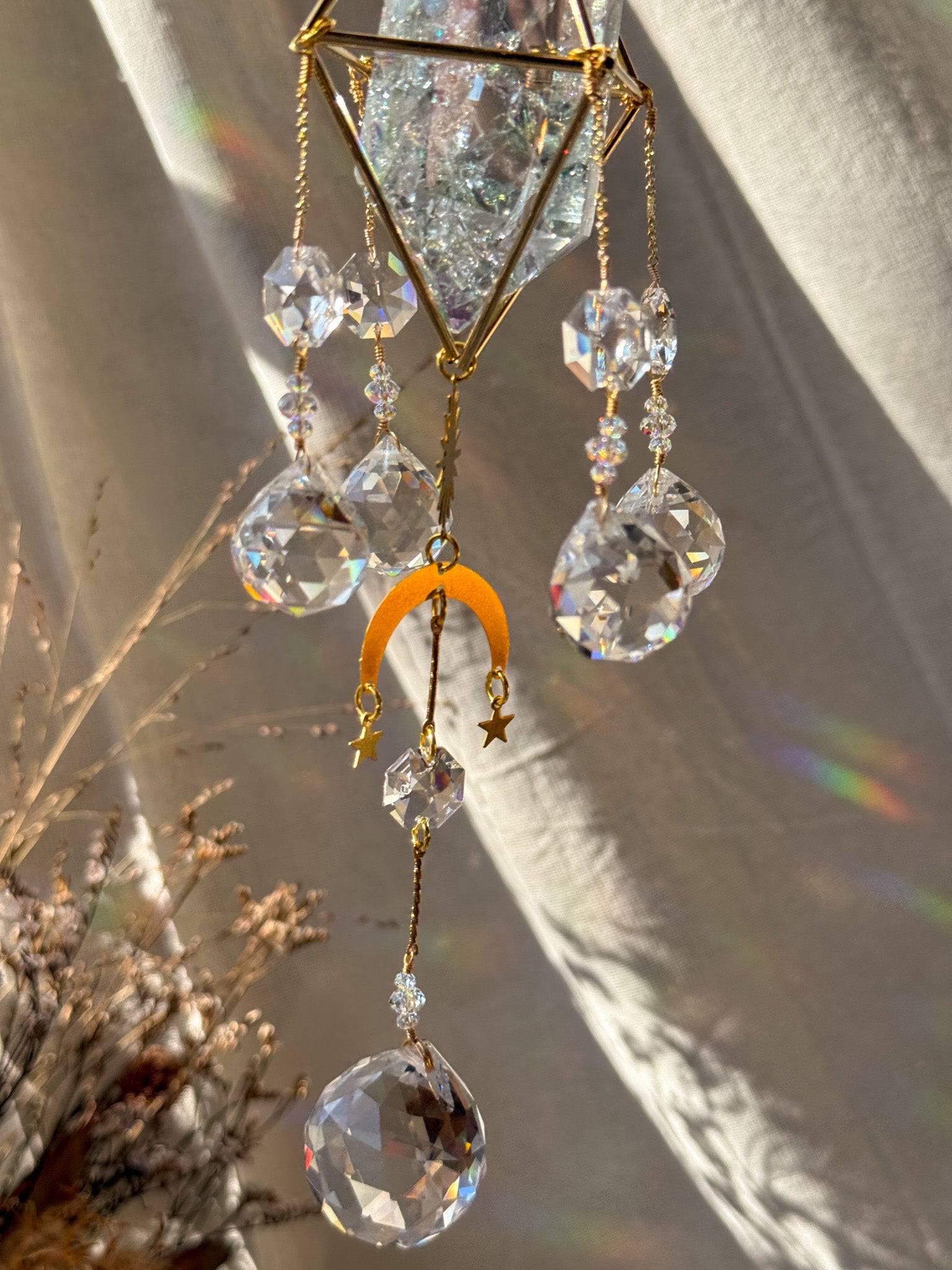 Under the SUN - Galaxy Rainbow Aura Quartz