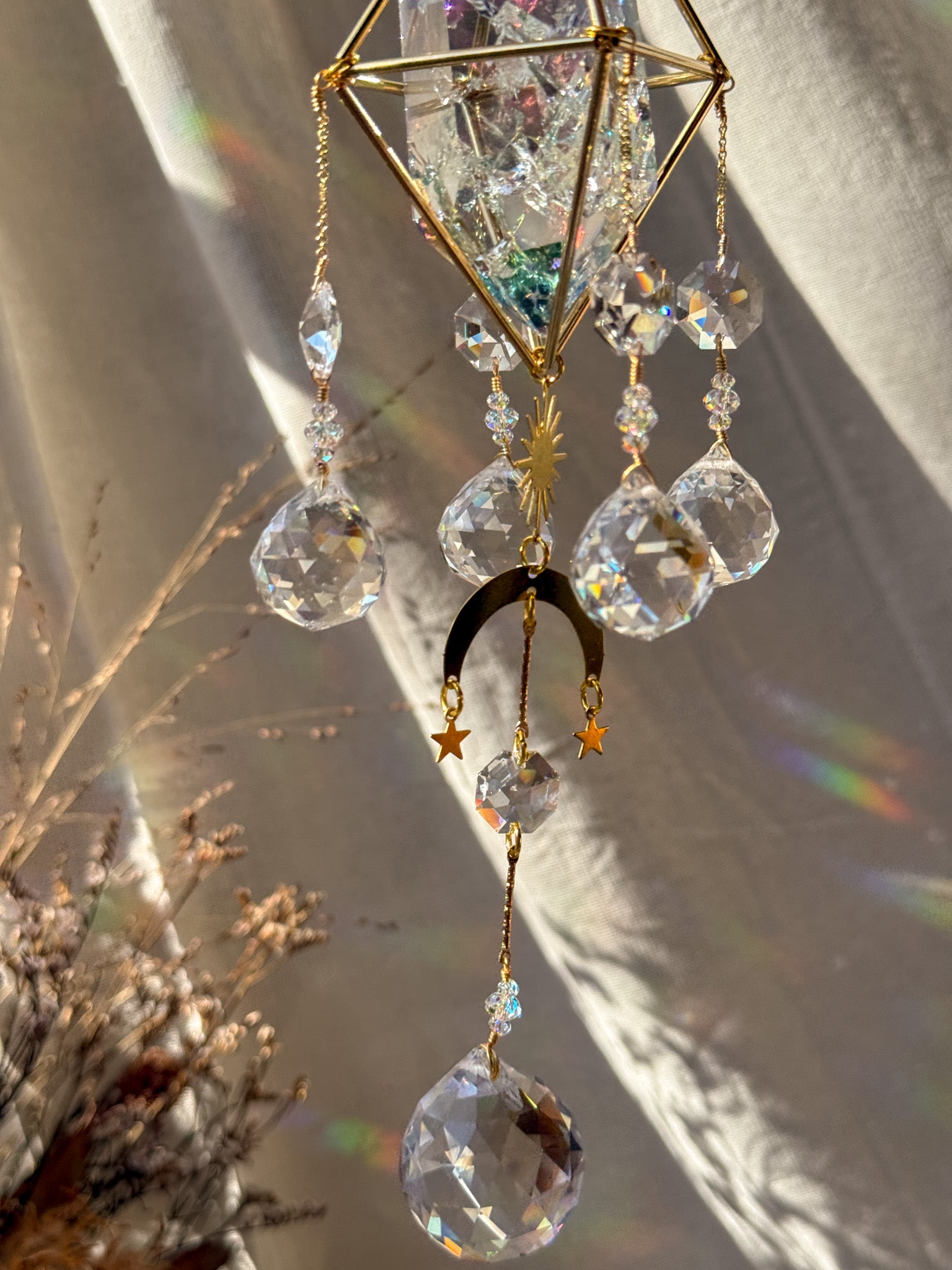 Under the SUN - Galaxy Rainbow Aura Quartz