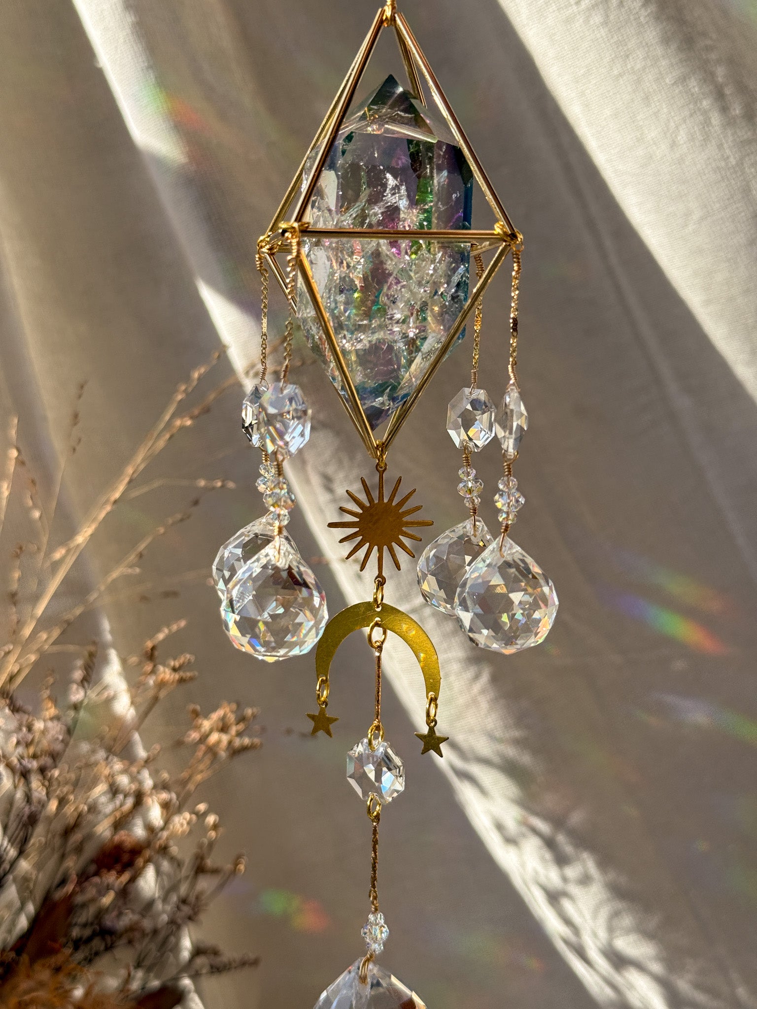 Under the SUN - Galaxy Rainbow Aura Quartz