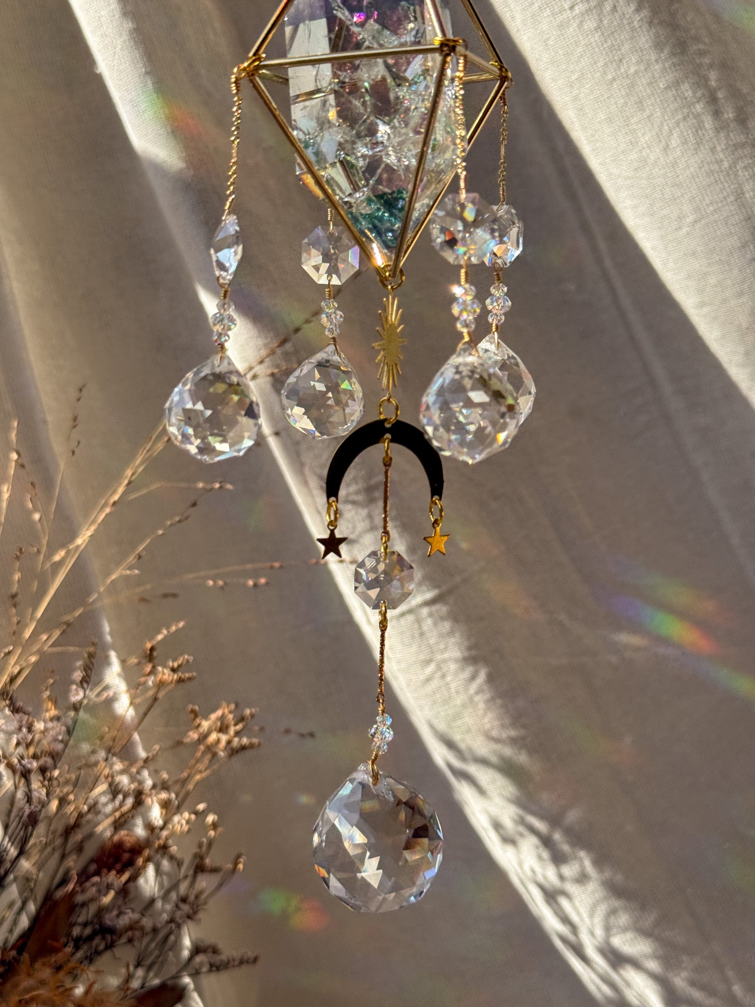 Under the SUN - Galaxy Rainbow Aura Quartz