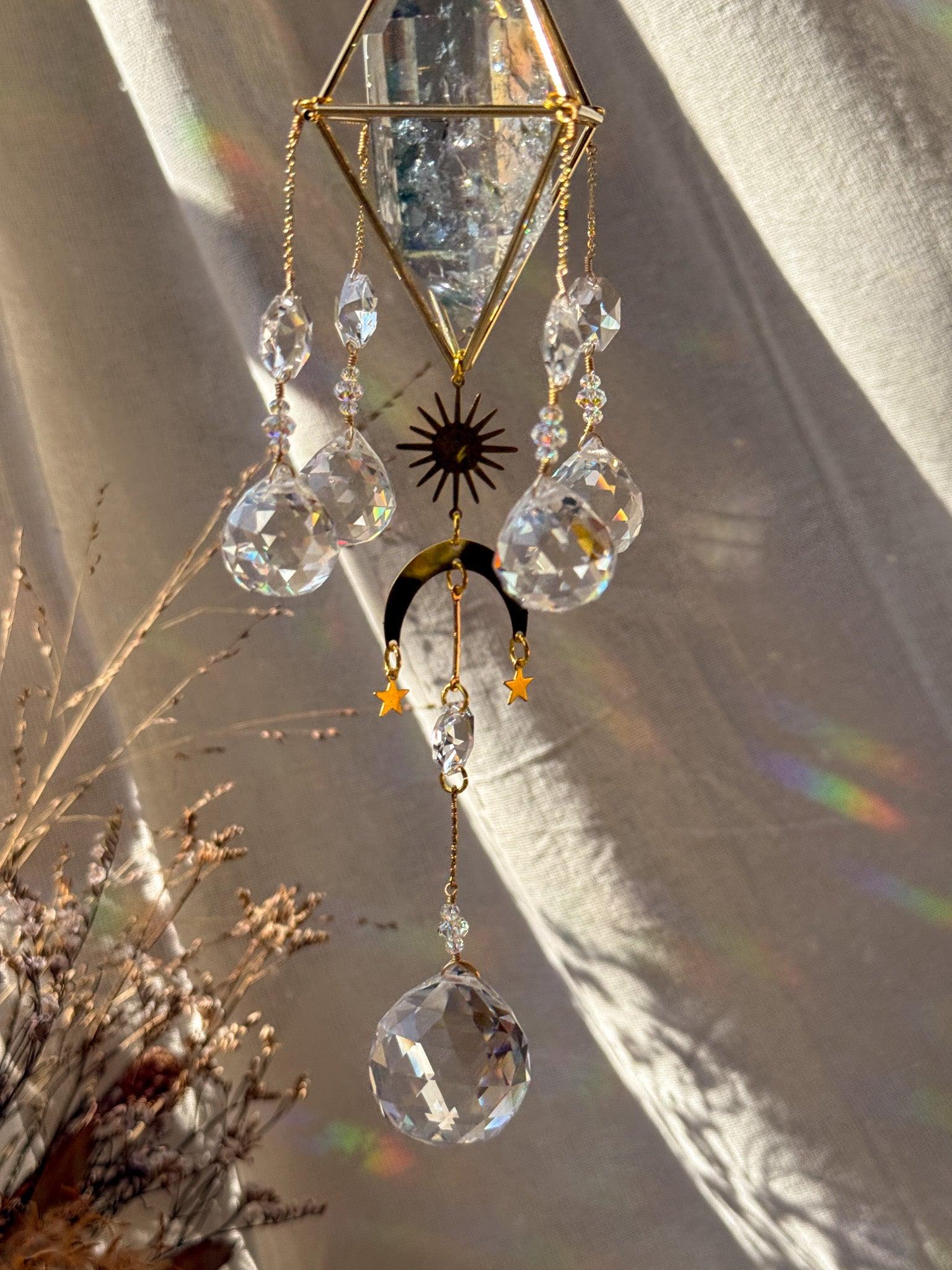 Under the SUN - Galaxy Rainbow Aura Quartz