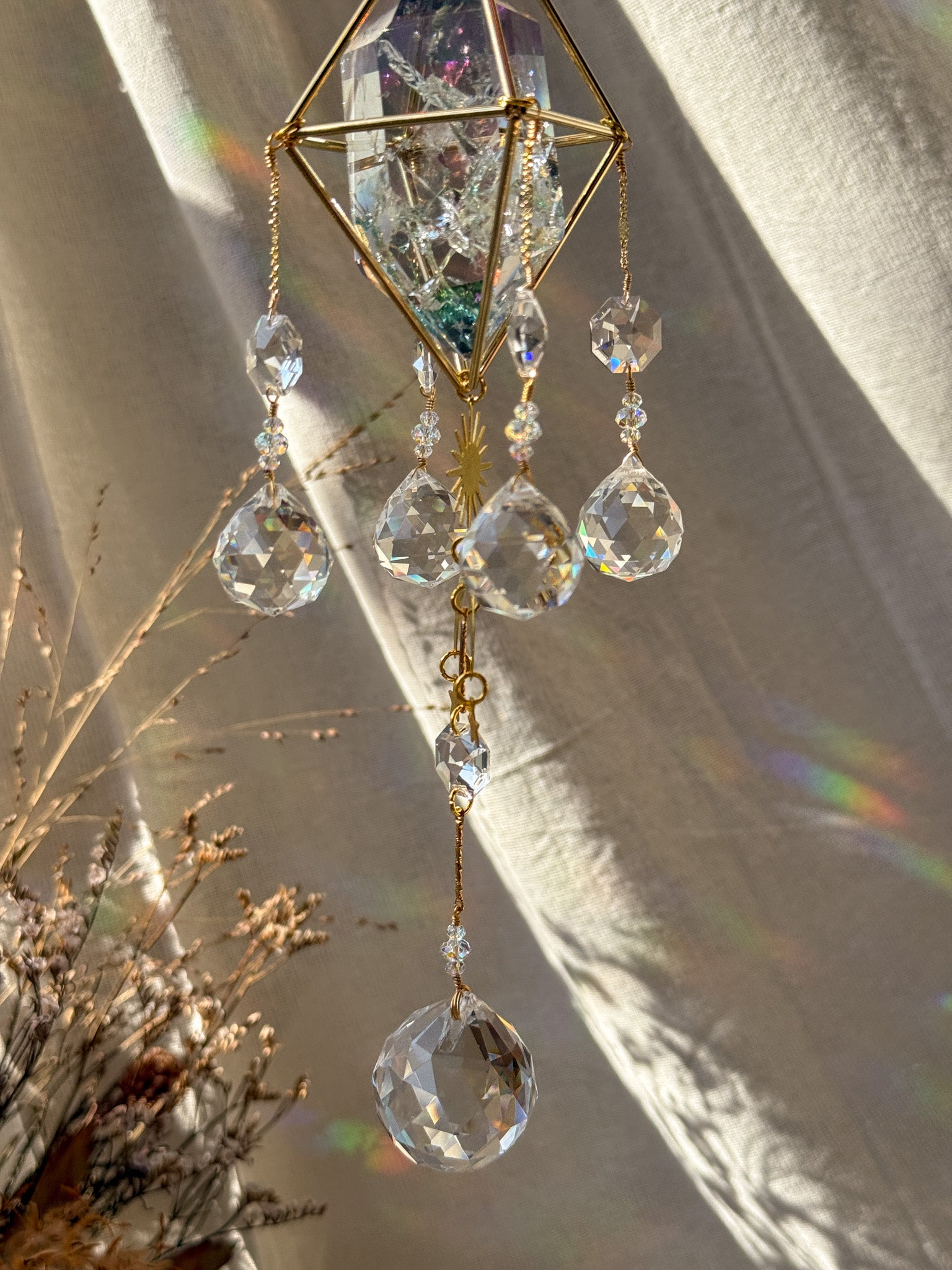 Under the SUN - Galaxy Rainbow Aura Quartz