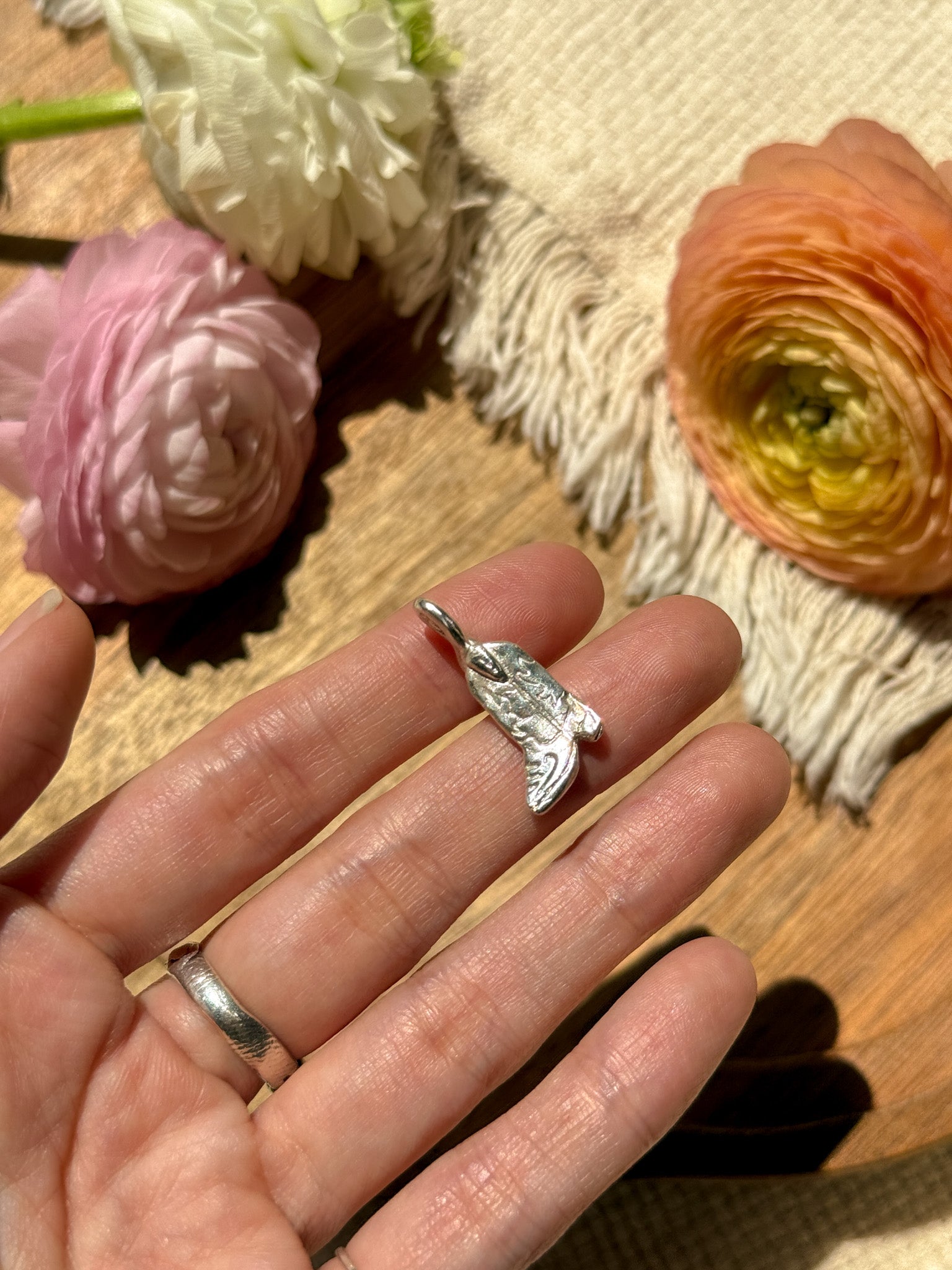 Cowboy boots Pendant top