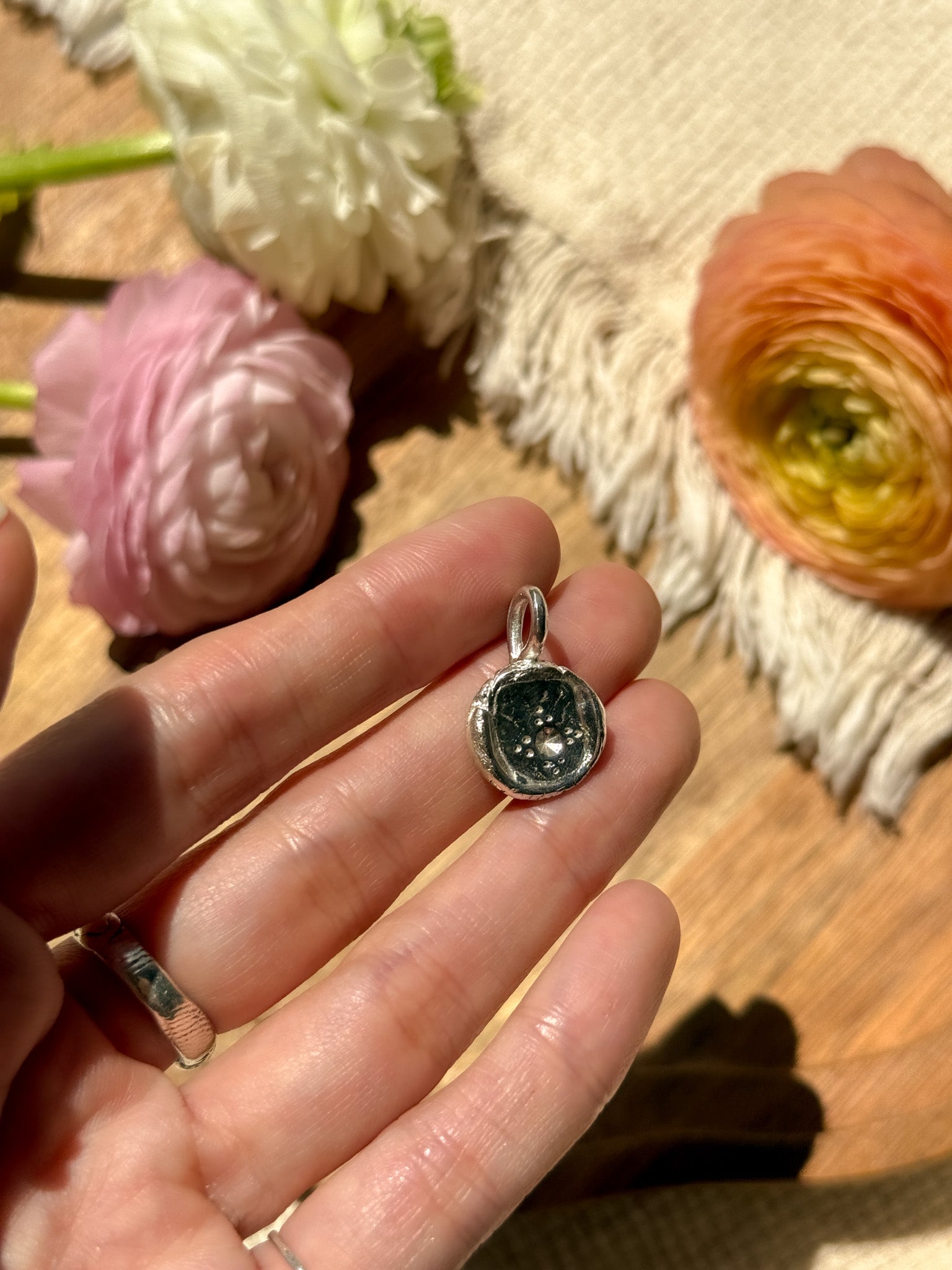 "You are the gem" Pendant top