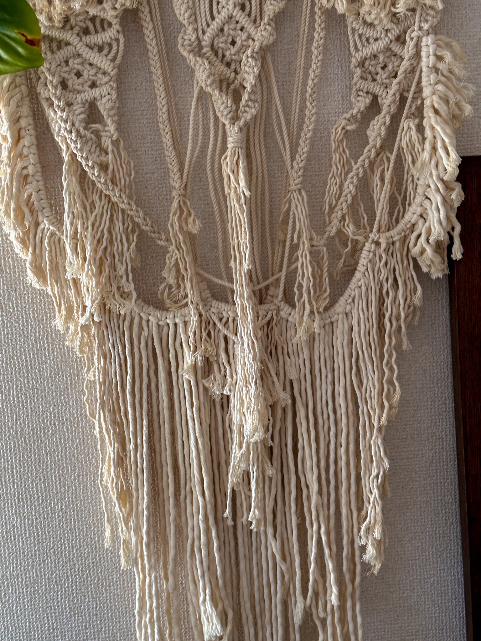 Macrame Tapestry - driftwood