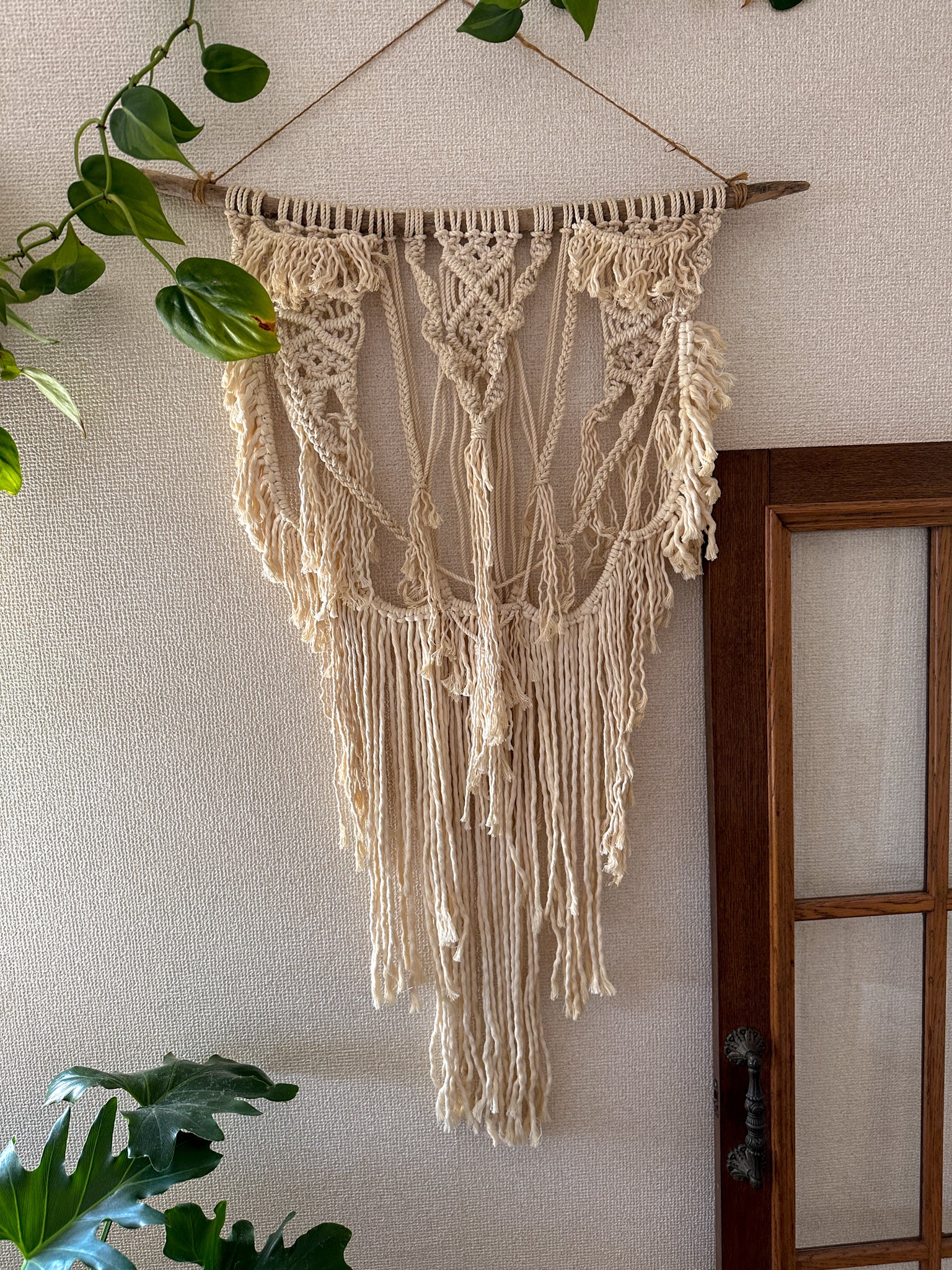 Macrame Tapestry - driftwood