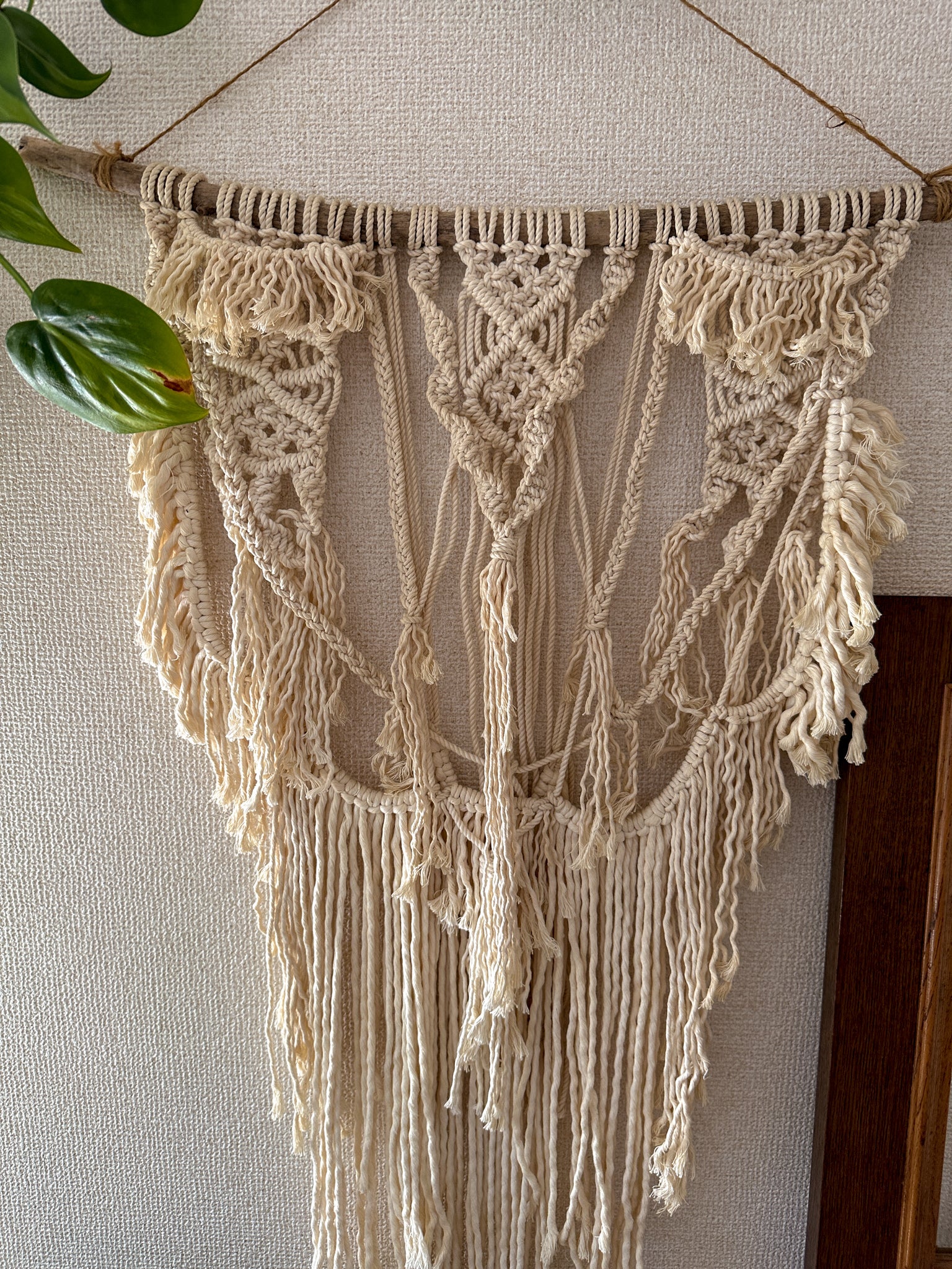 Macrame Tapestry - driftwood