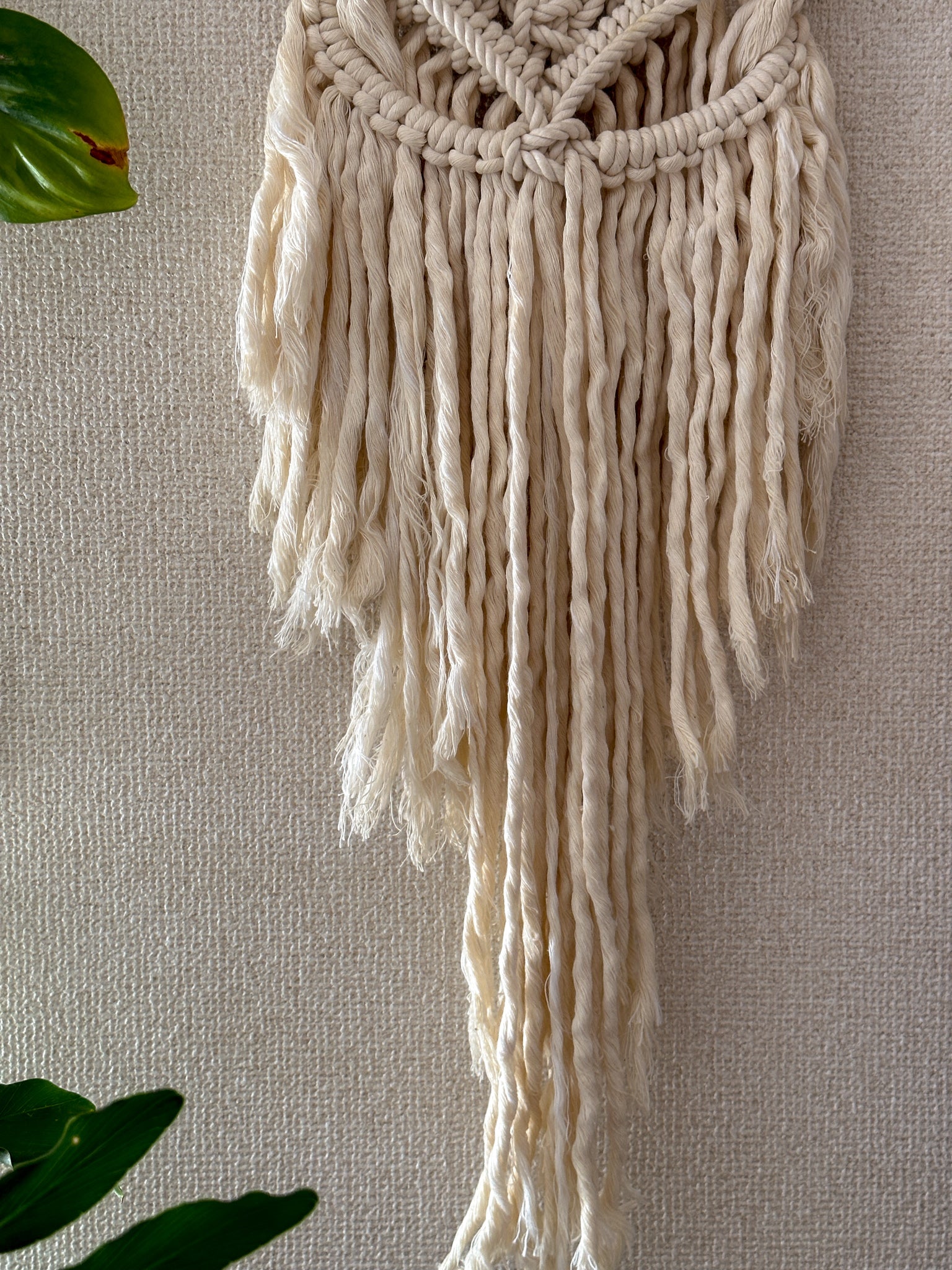 Macrame Tapestry - driftwood