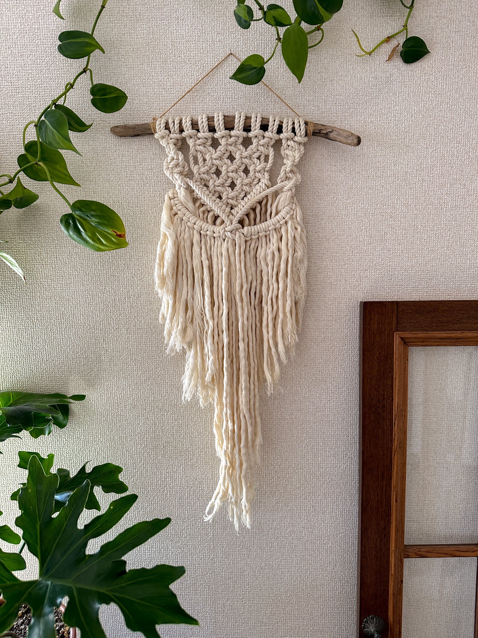 Macrame Tapestry - driftwood