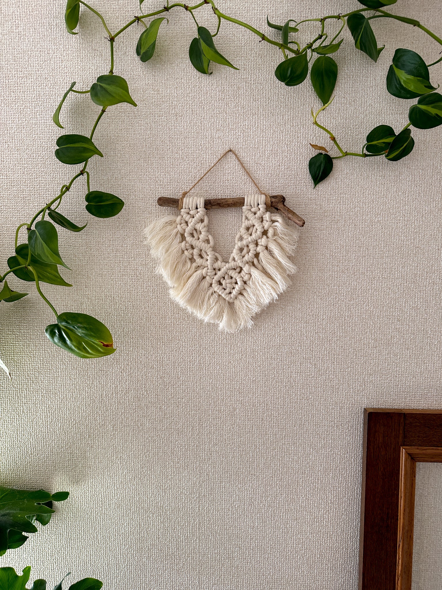 Macrame Tapestry - driftwood