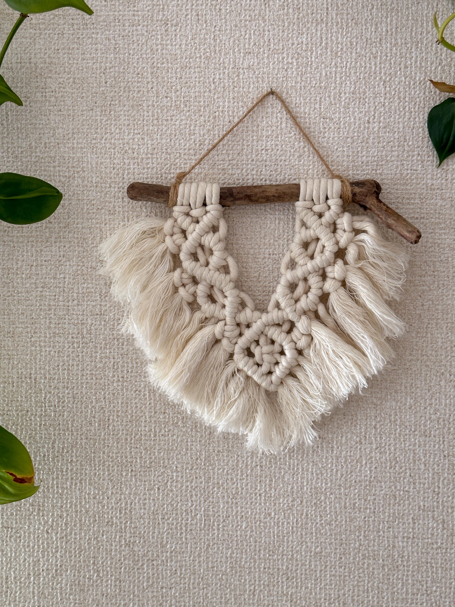 Macrame Tapestry - driftwood