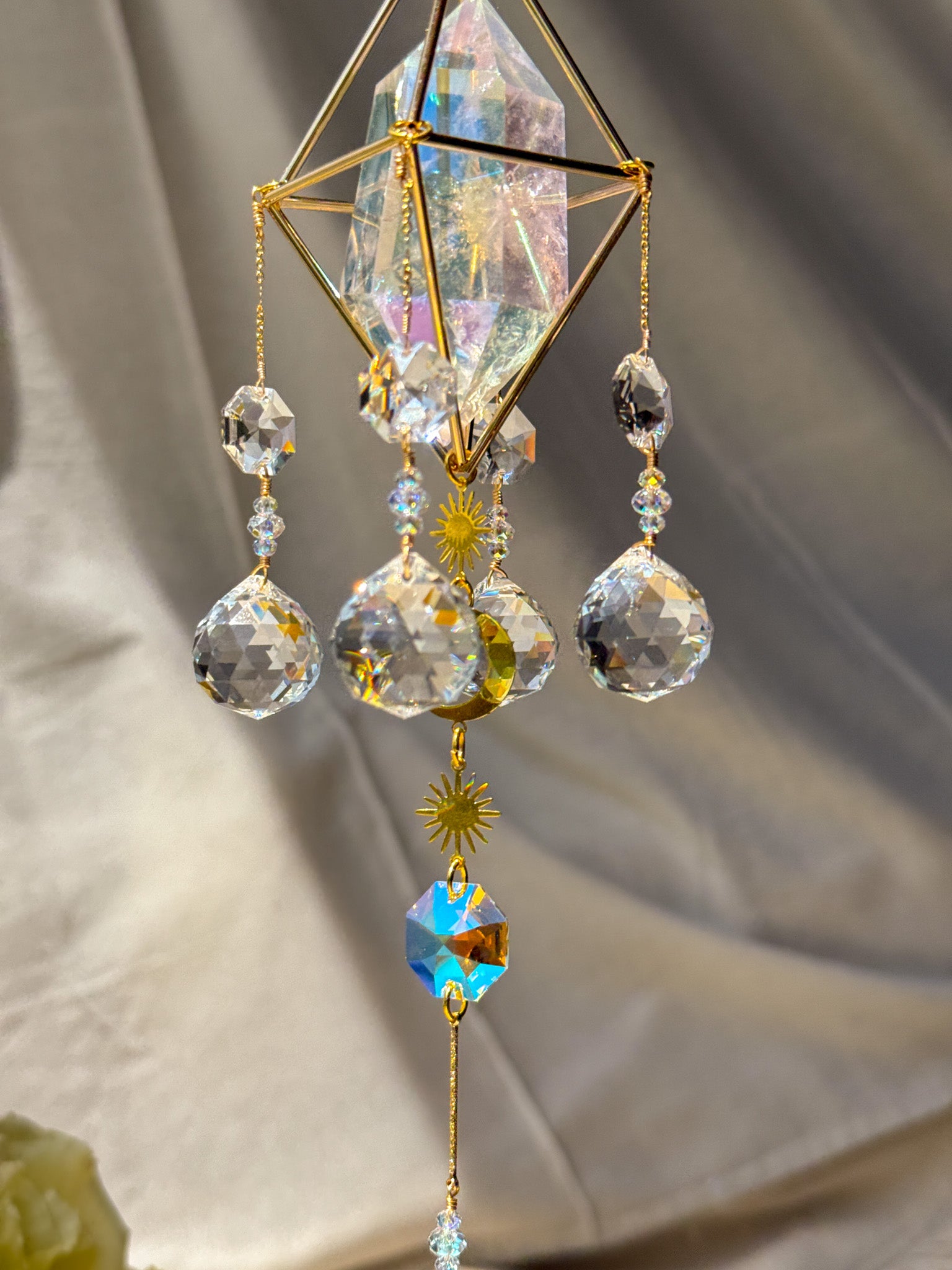 little Sunshine - Rainbow Aura Quartz