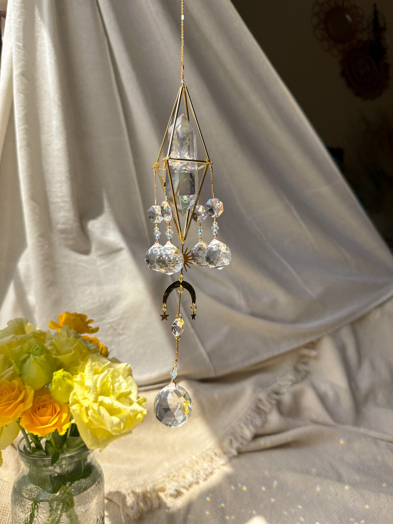 Under the SUN - Galaxy Rainbow Aura Quartz