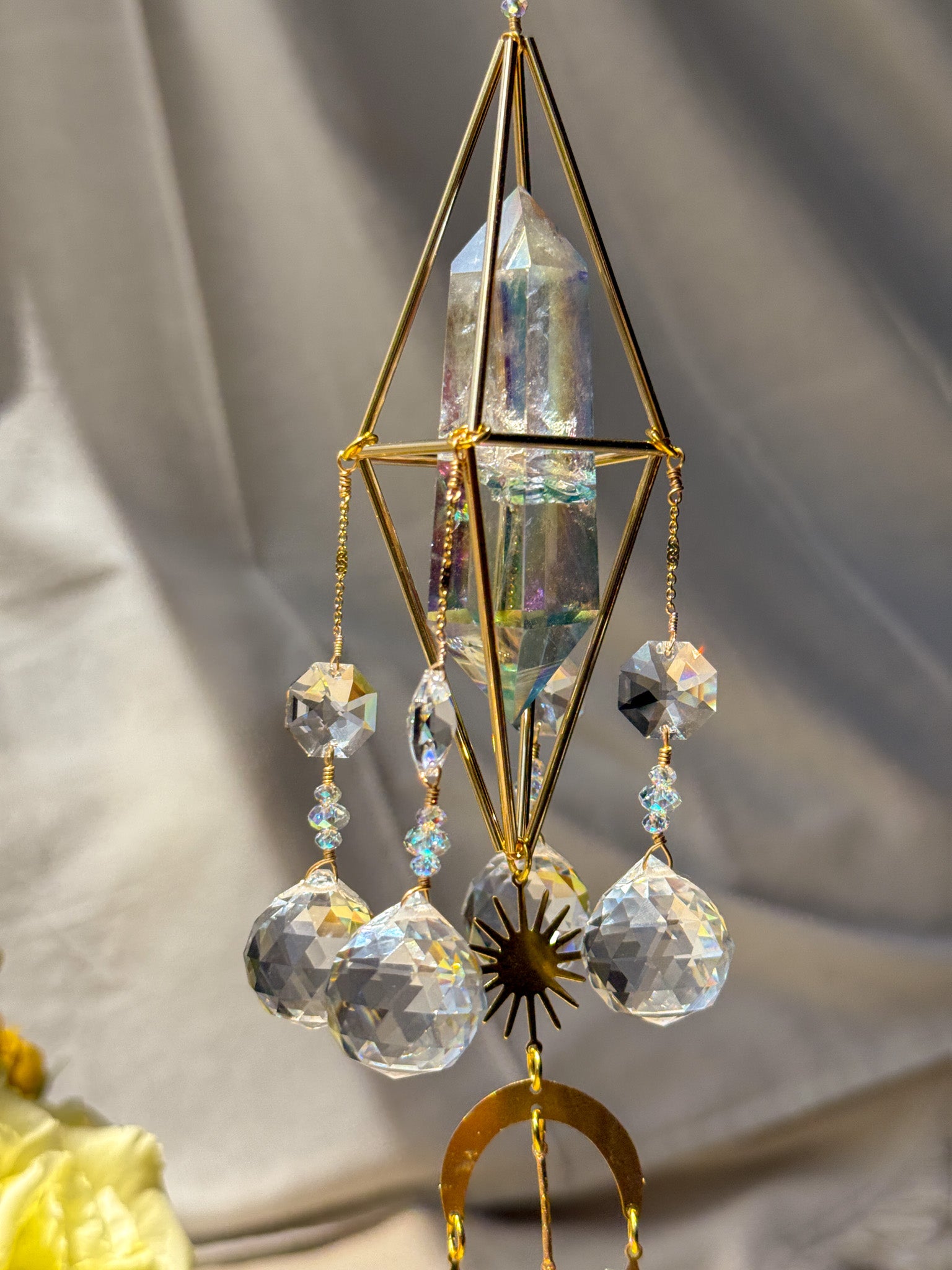 Under the SUN - Galaxy Rainbow Aura Quartz