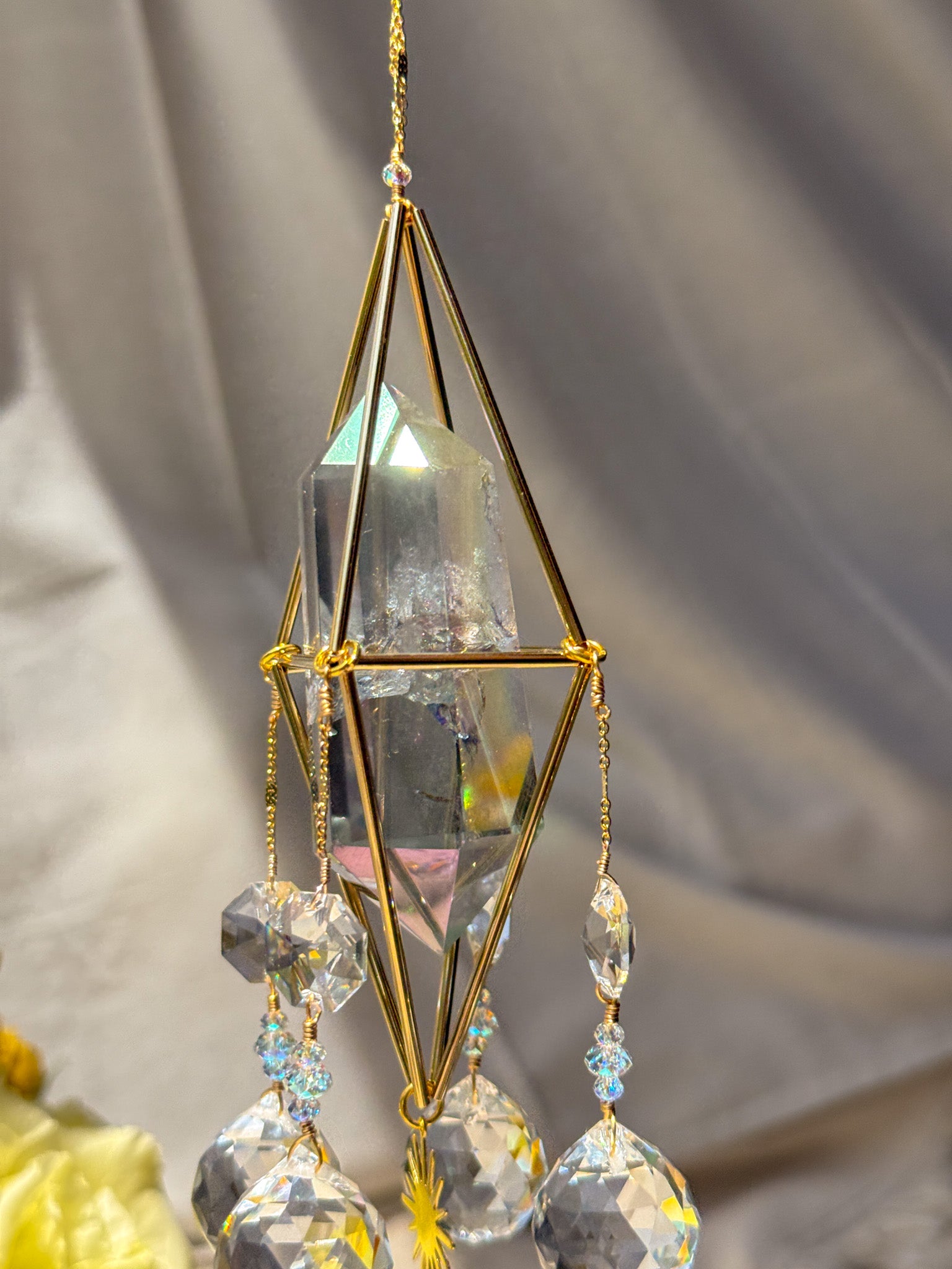 Under the SUN - Galaxy Rainbow Aura Quartz