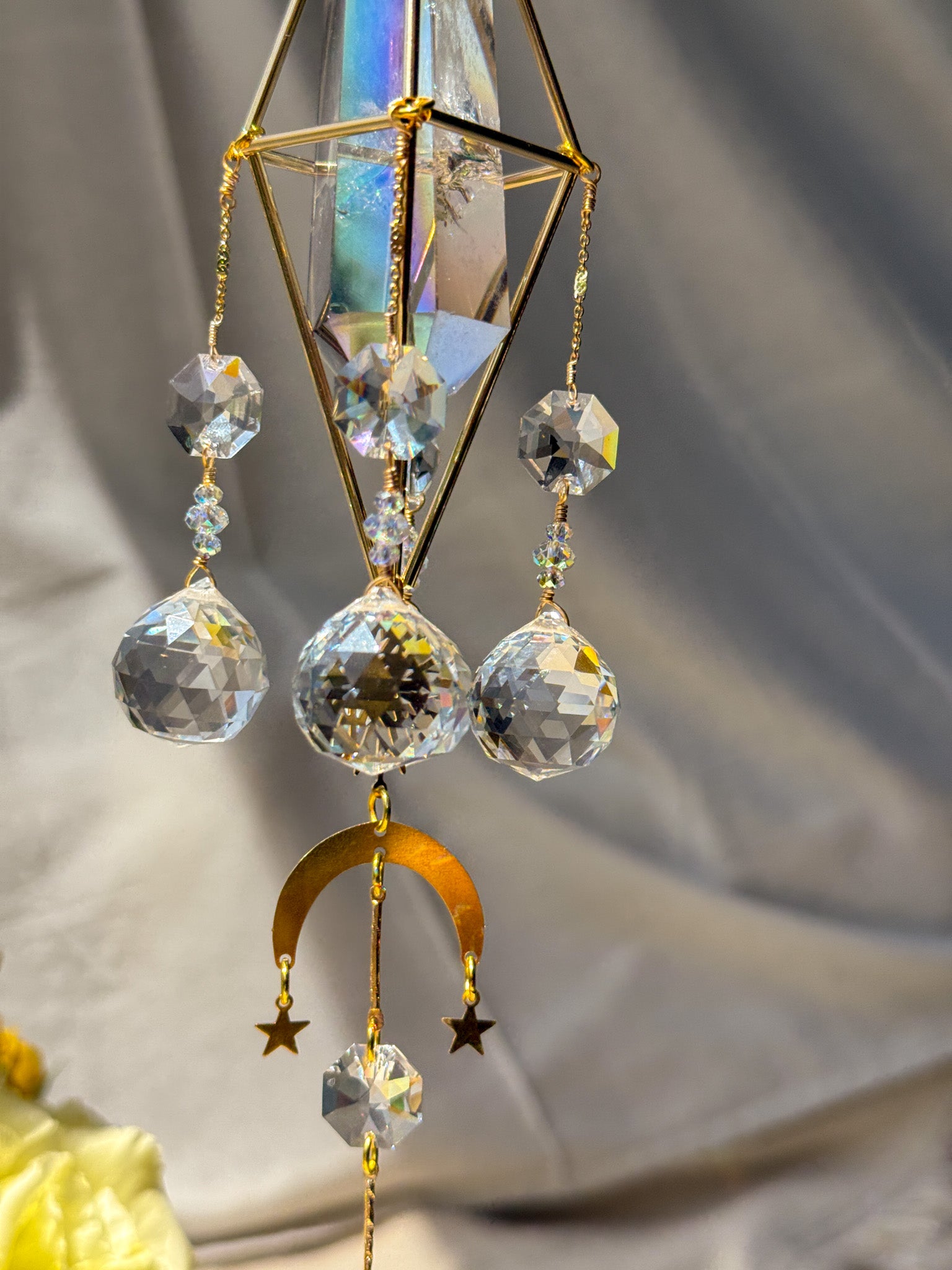 Under the SUN - Galaxy Rainbow Aura Quartz