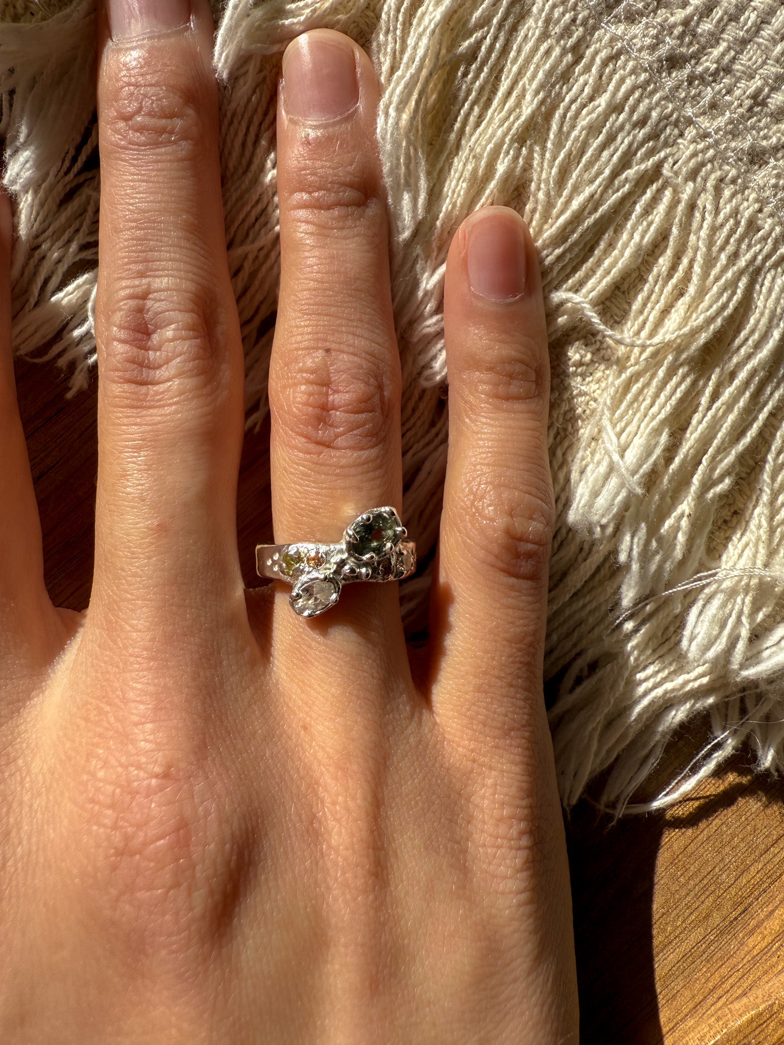 Meadowlight green Ring #10