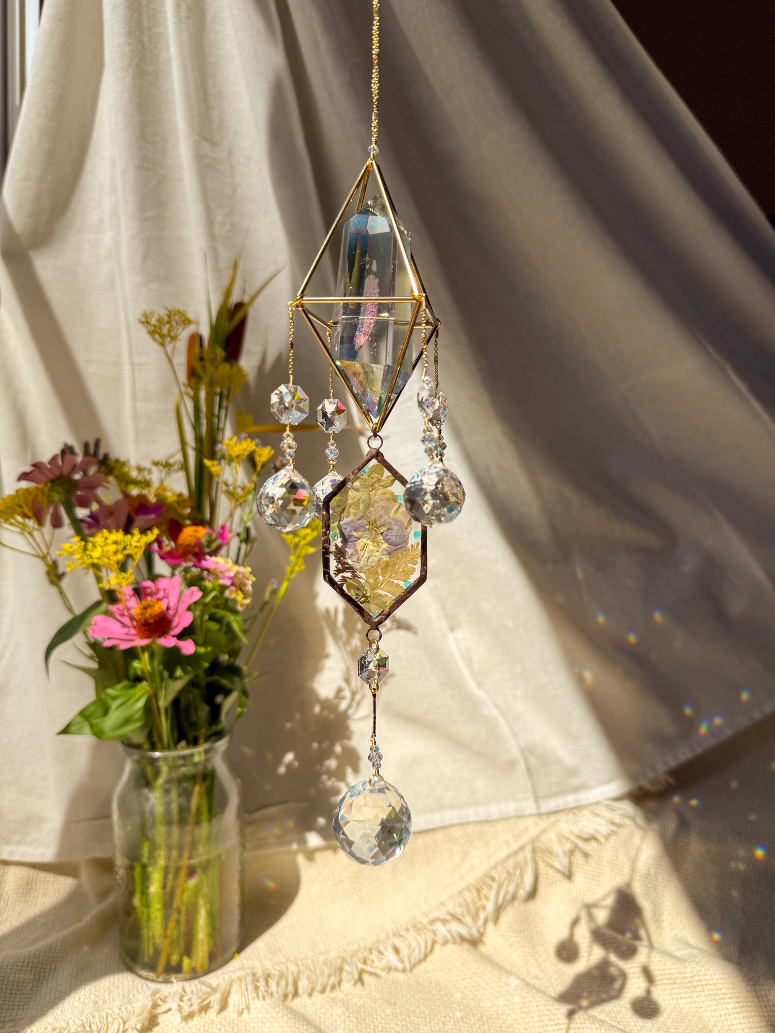 Picnic - Galaxy Rainbow Aura with Viola