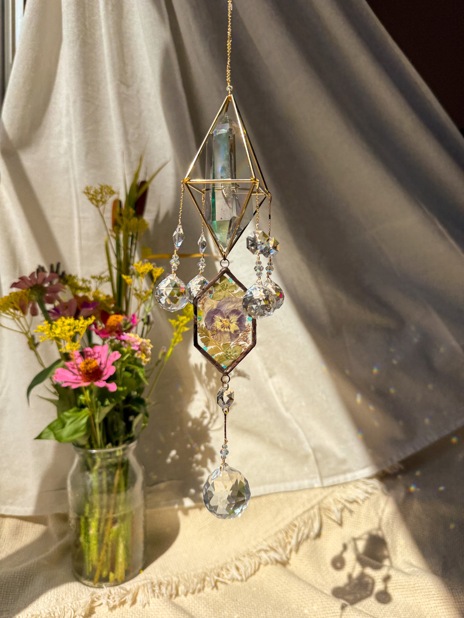 Picnic - Galaxy Rainbow Aura with Viola