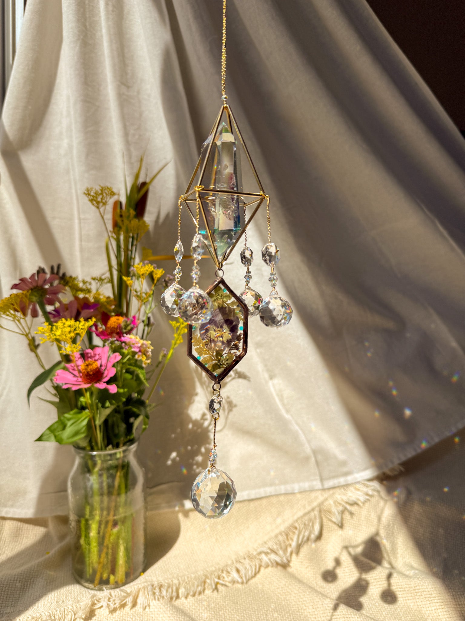 Picnic - Galaxy Rainbow Aura with Viola