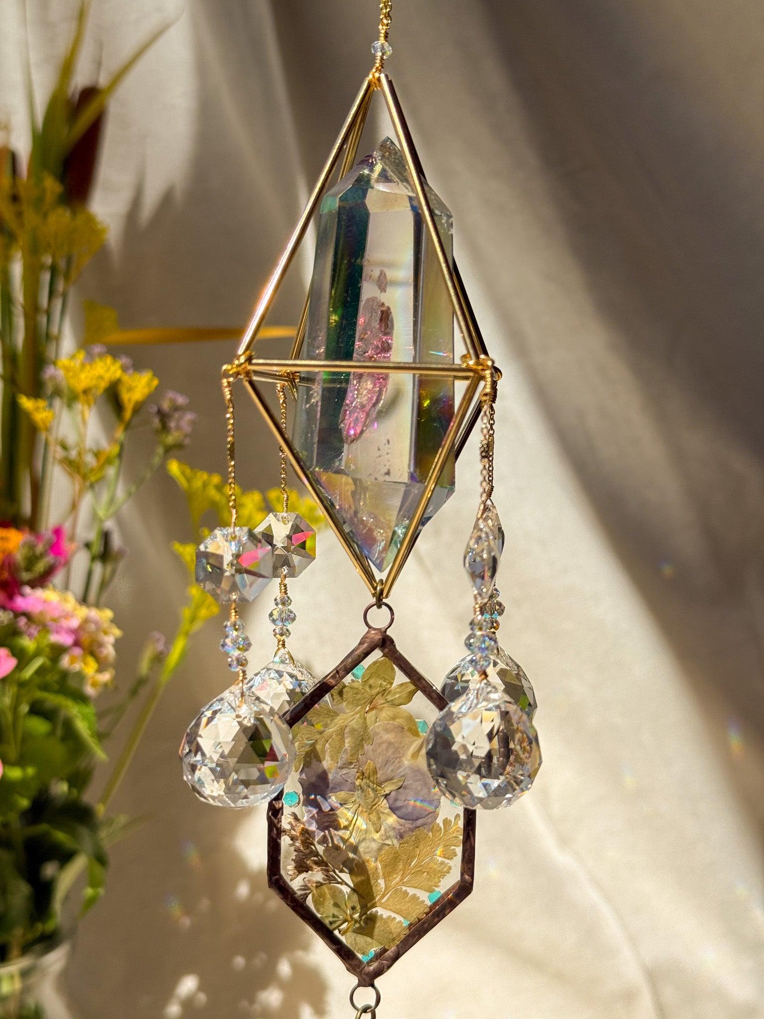 Picnic - Galaxy Rainbow Aura with Viola