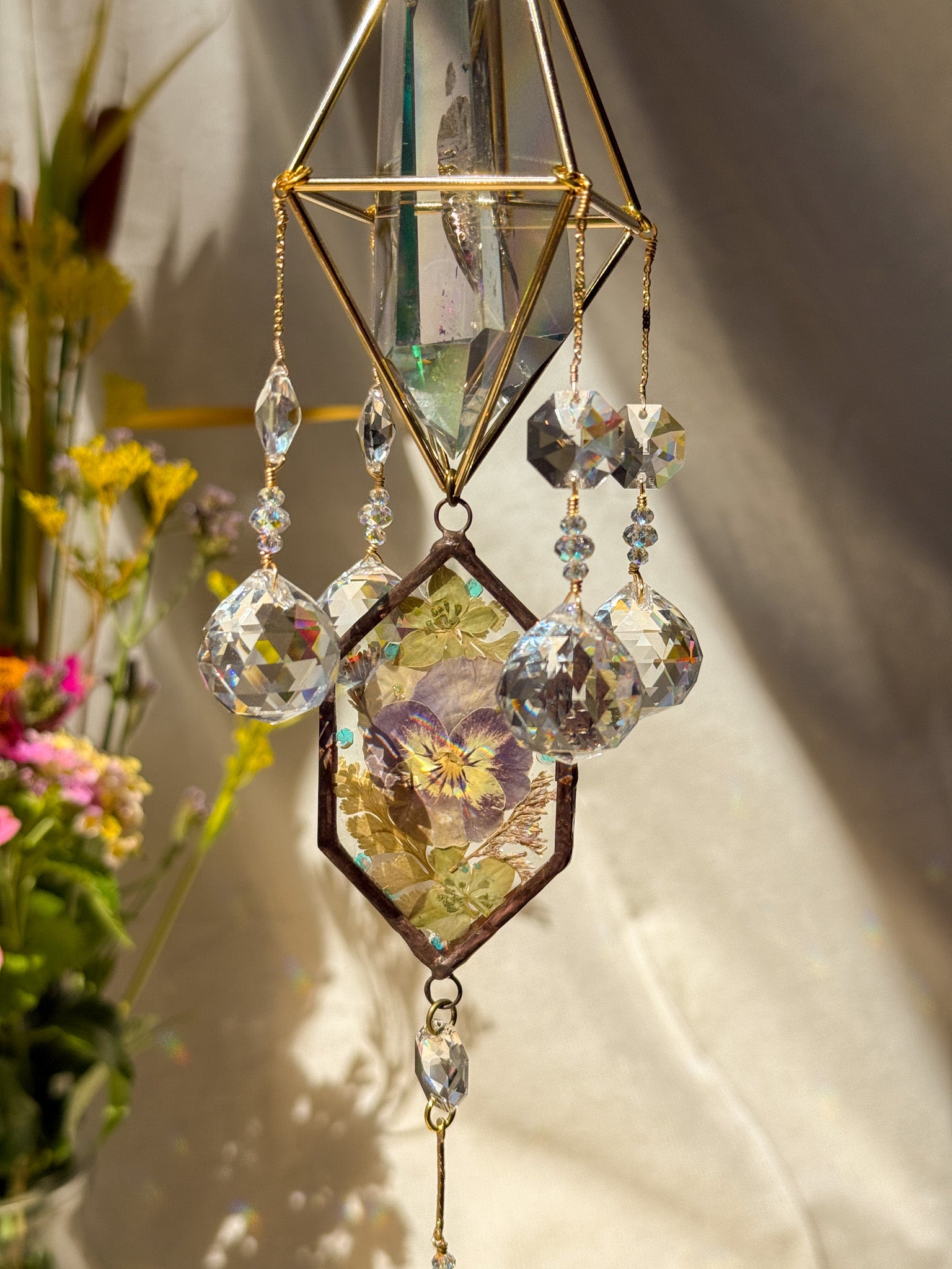 Picnic - Galaxy Rainbow Aura with Viola