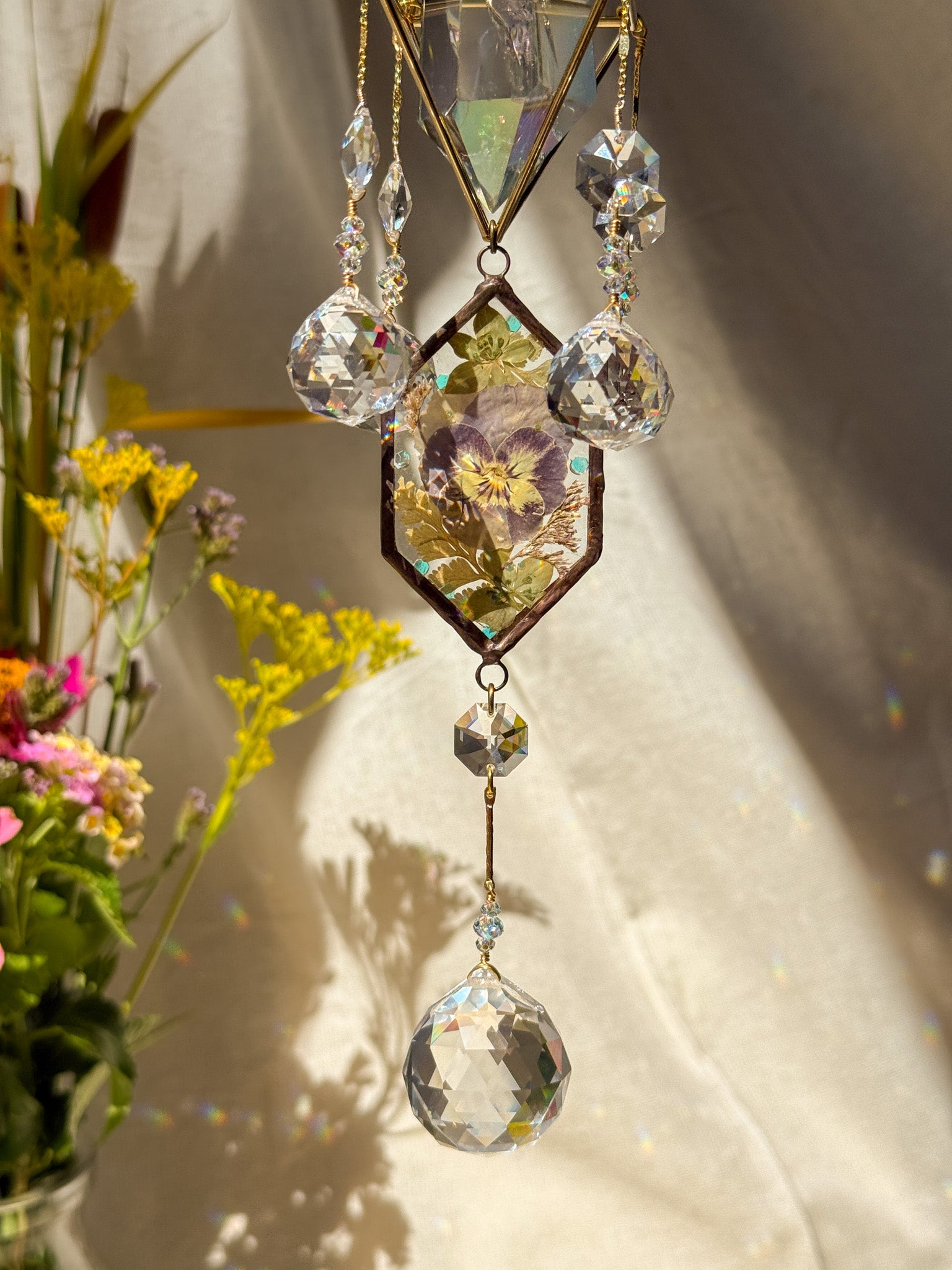 Picnic - Galaxy Rainbow Aura with Viola