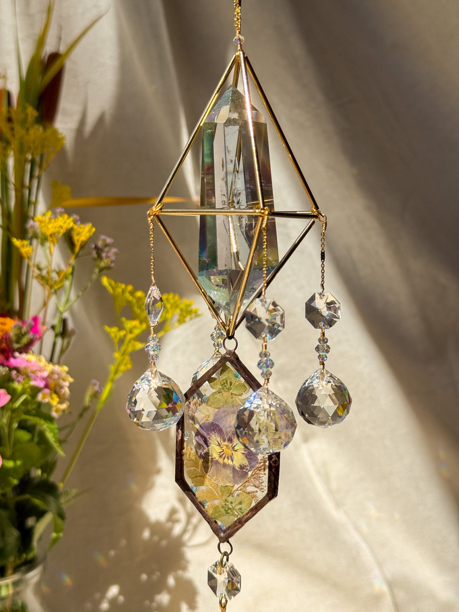 Picnic - Galaxy Rainbow Aura with Viola