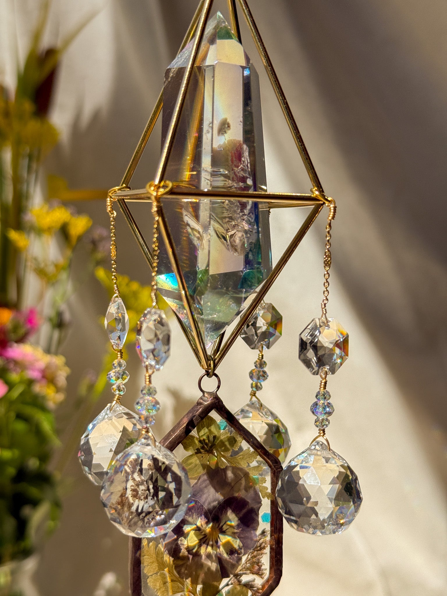 Picnic - Galaxy Rainbow Aura with Viola