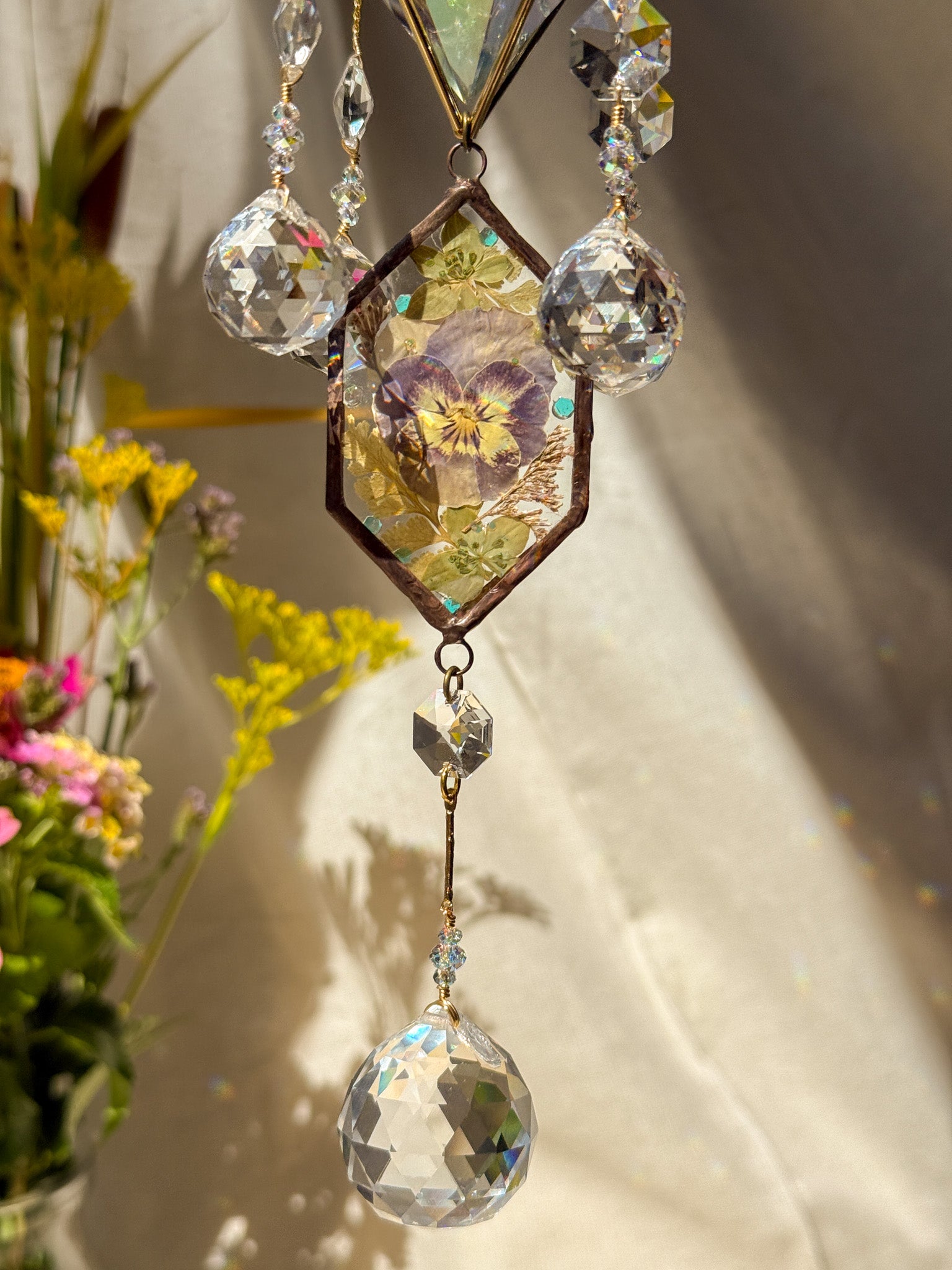 Picnic - Galaxy Rainbow Aura with Viola