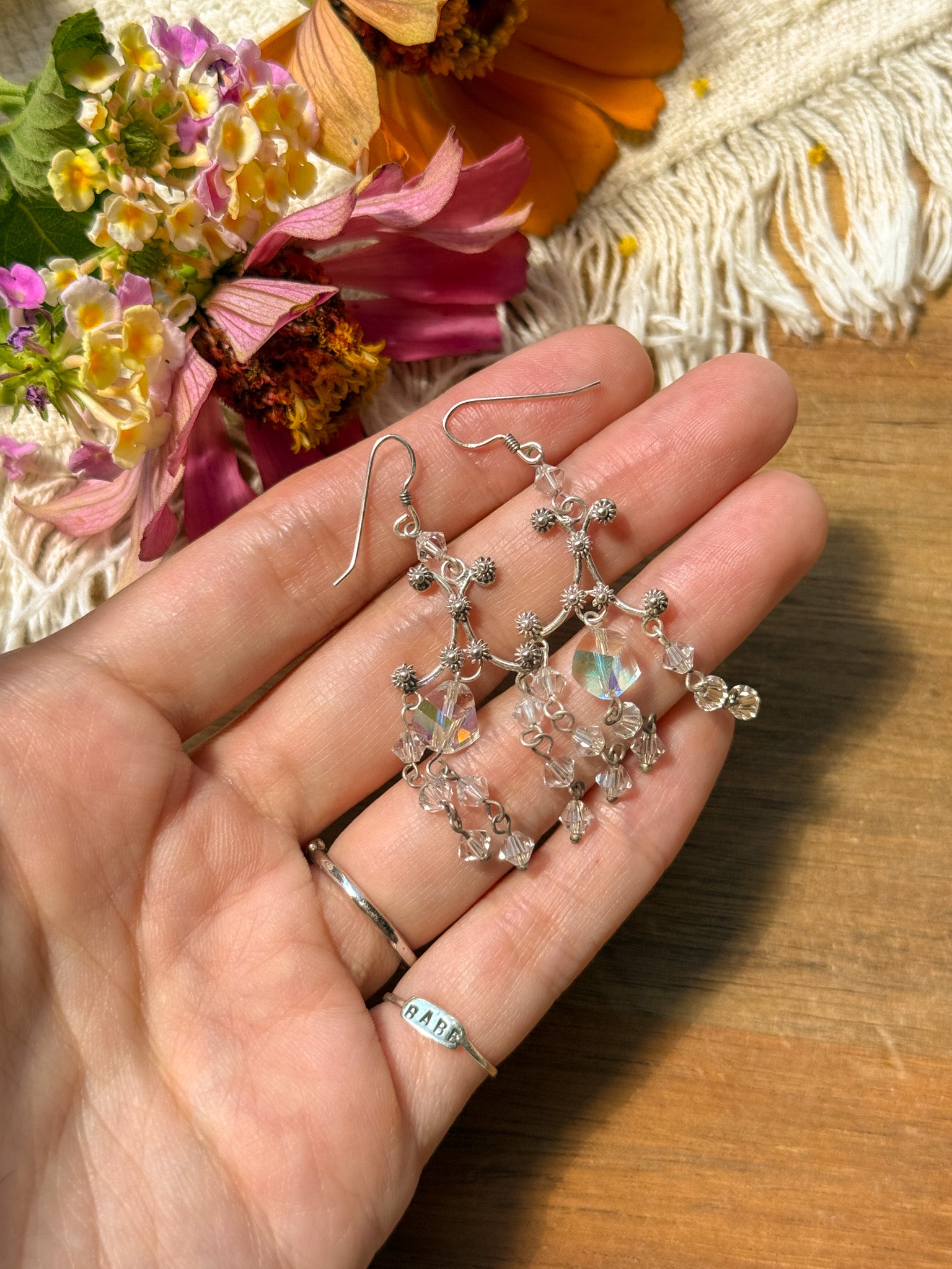 Swarovski Earrings - clear