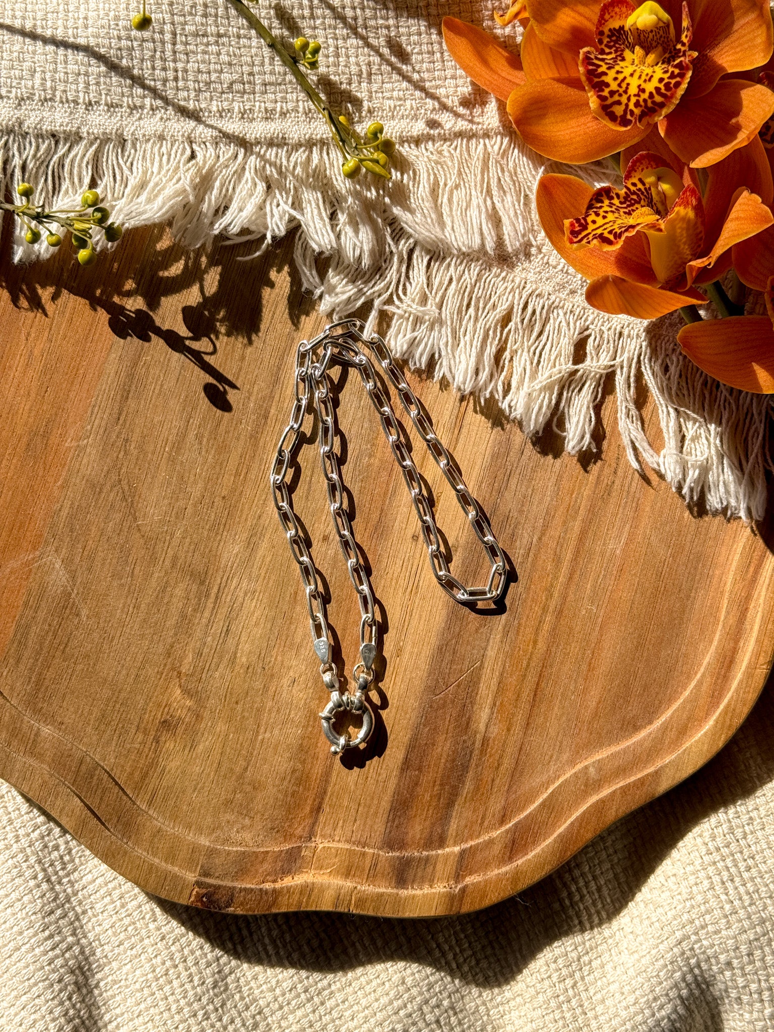 Chanky Chain Necklace (No Pendant top)