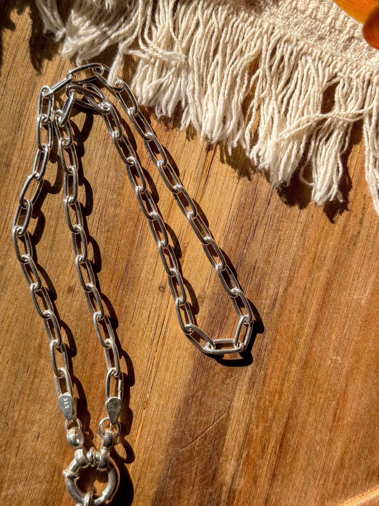 Chanky Chain Necklace (No Pendant top)