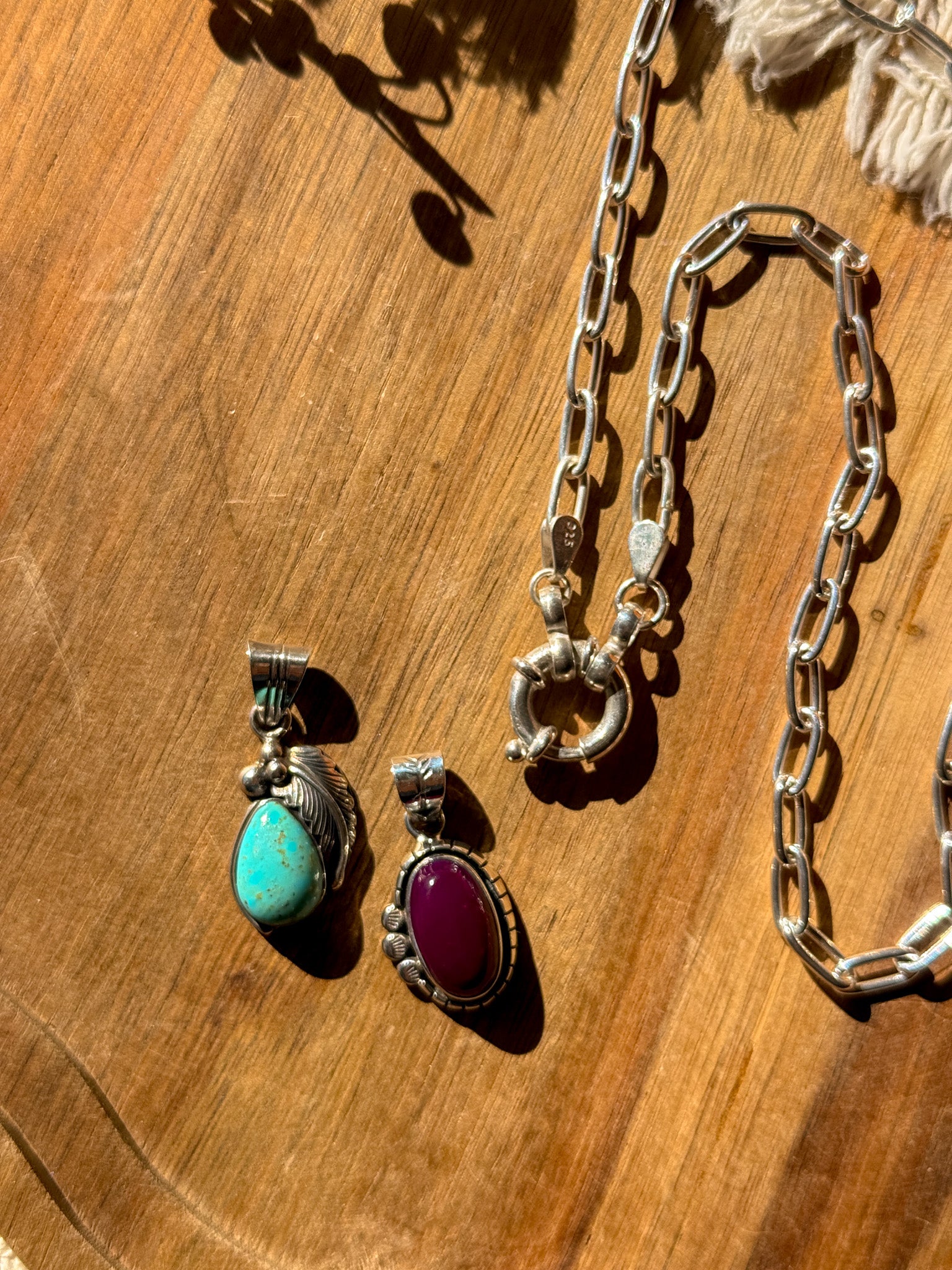 Chanky Chain Necklace (No Pendant top)