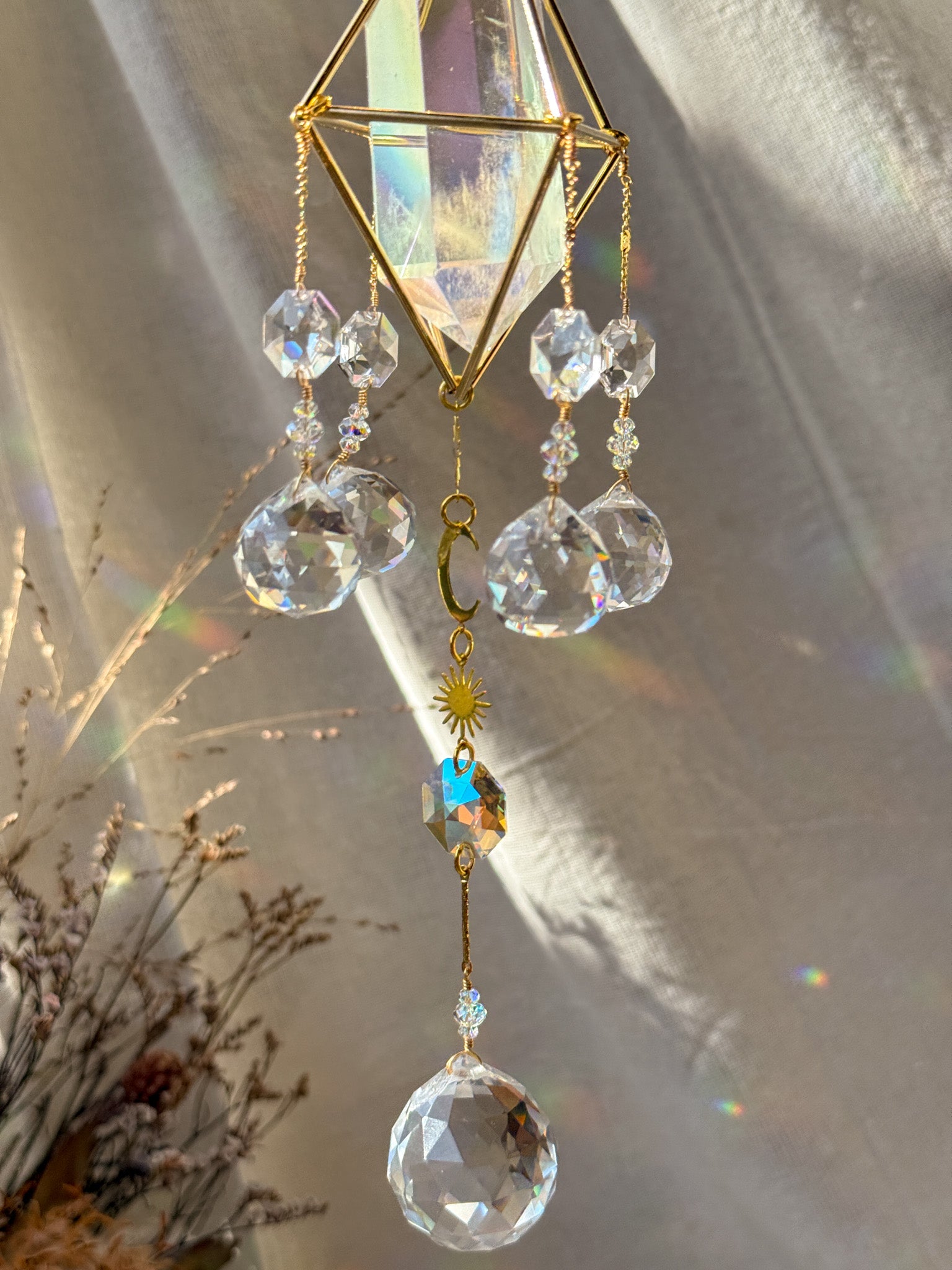 little Sunshine - Rainbow Aura Quartz A