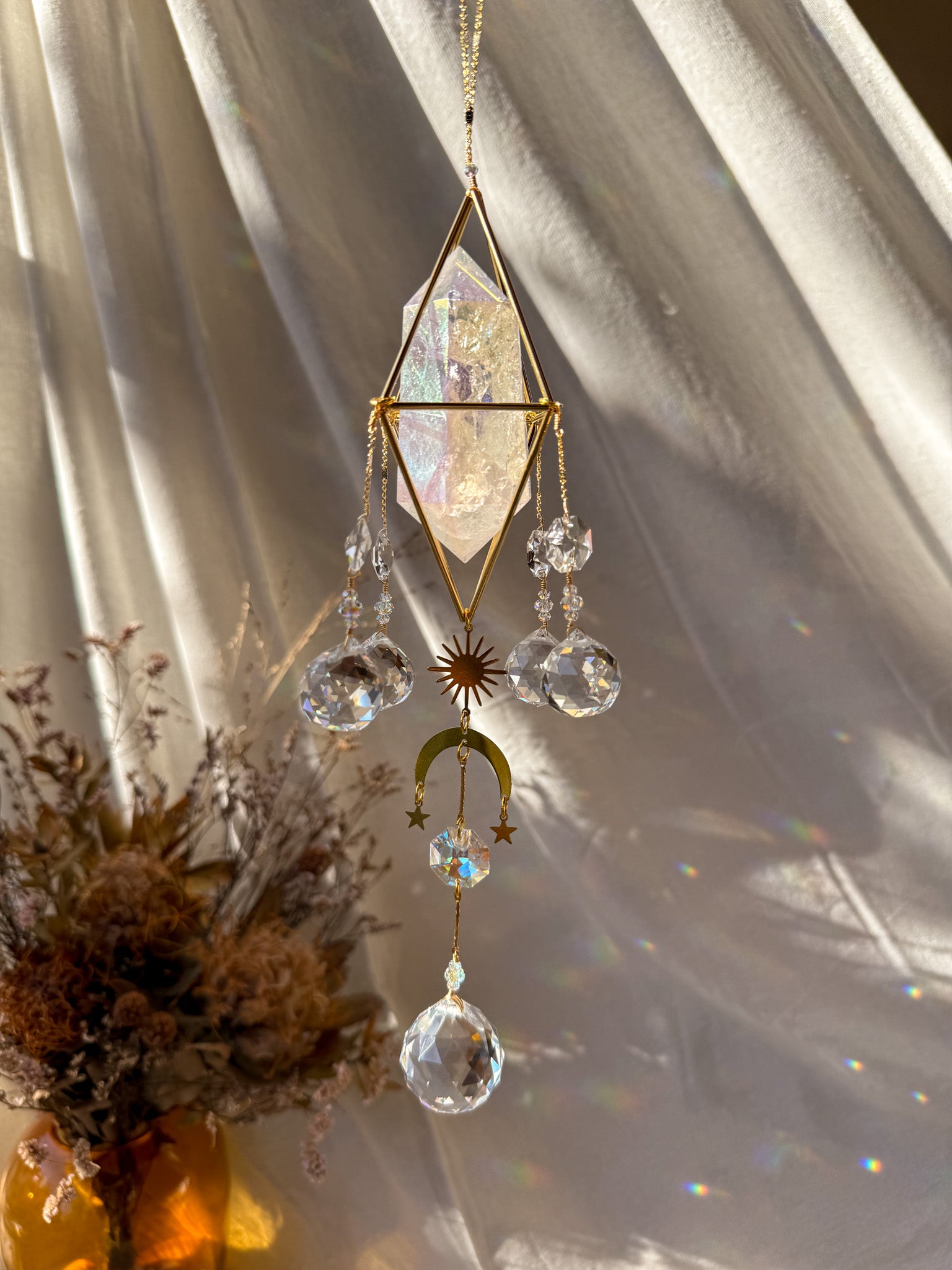 Under the SUN - Rainbow Aura Quartz