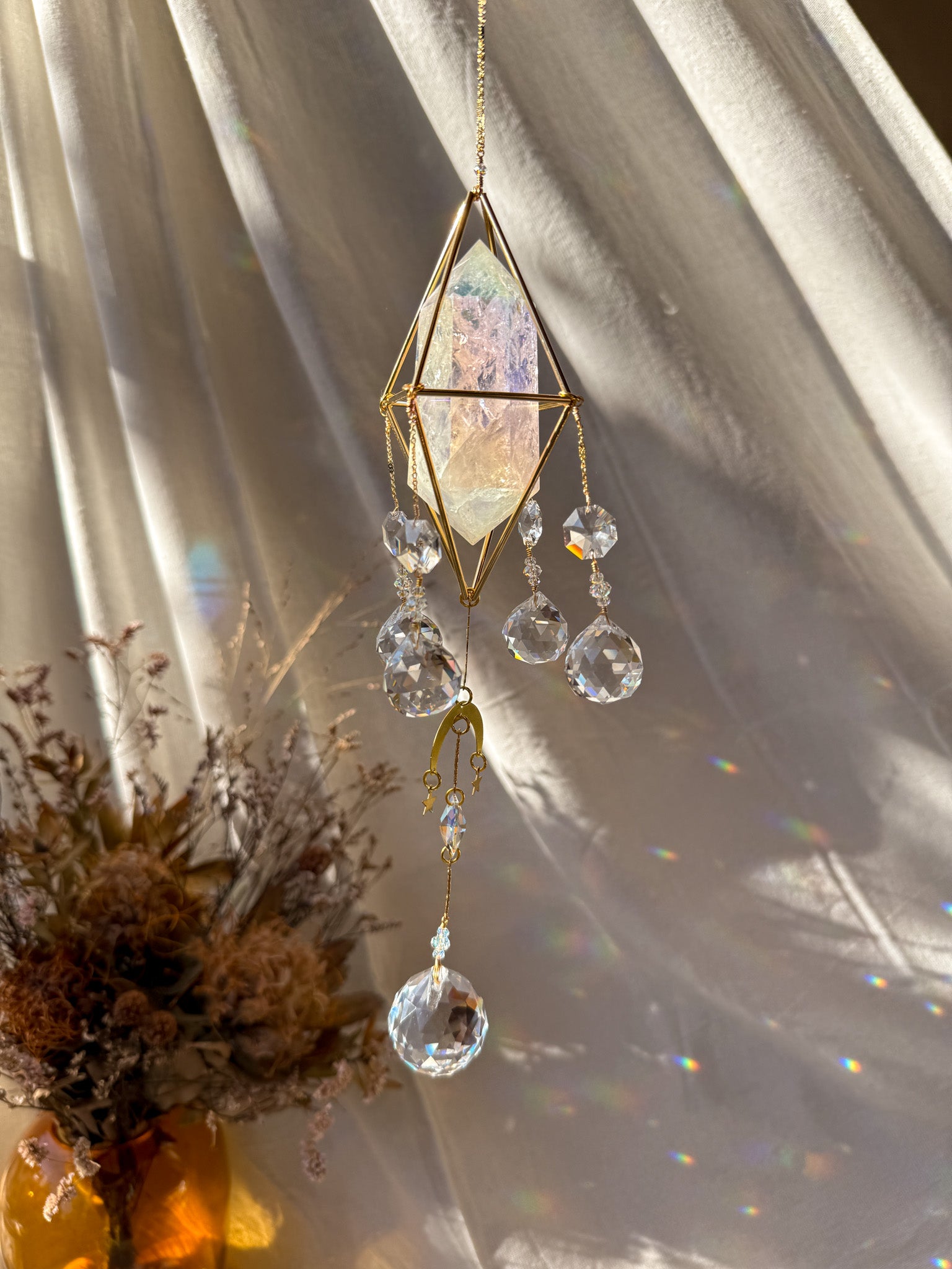 Under the SUN - Rainbow Aura Quartz