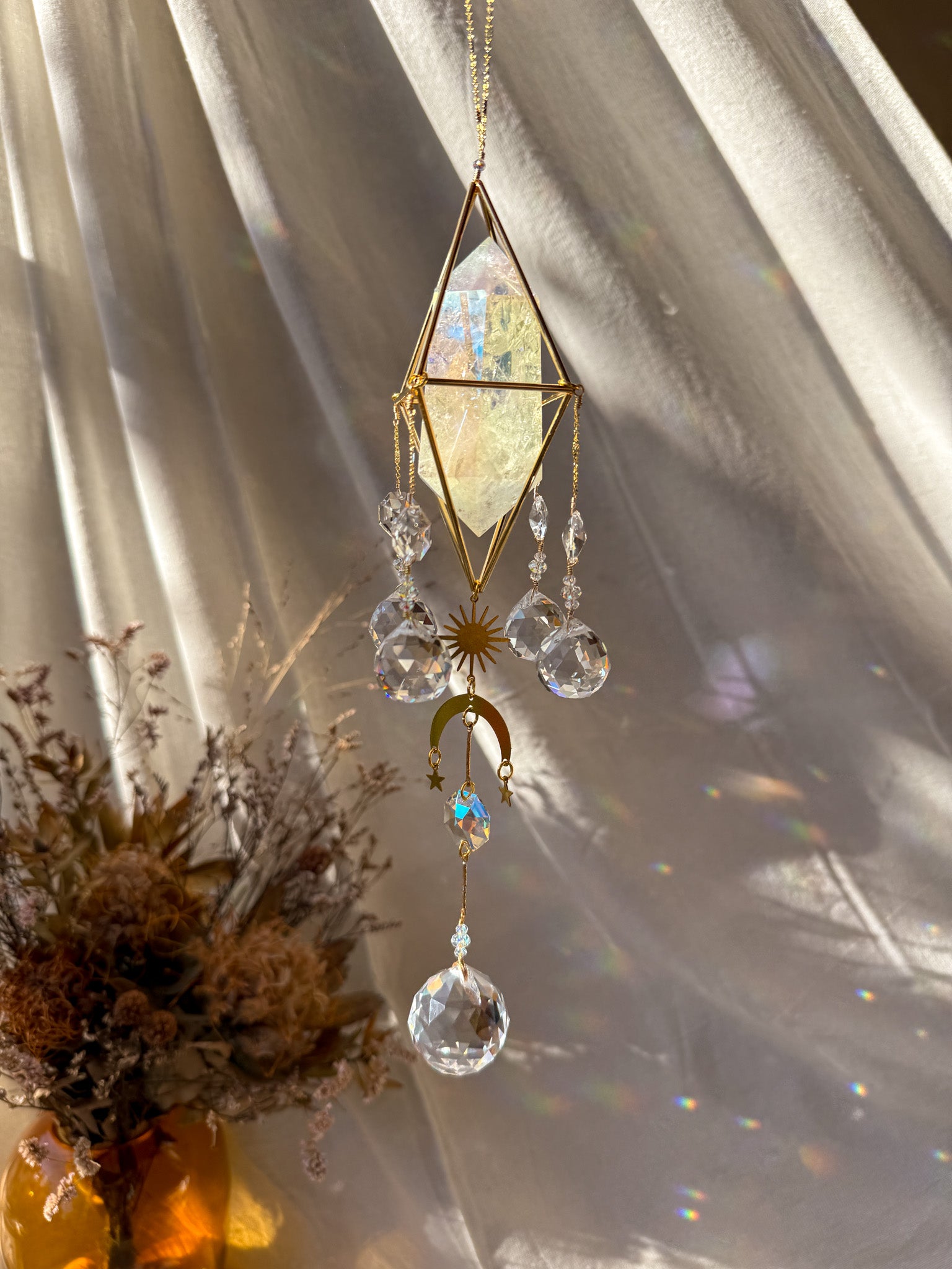 Under the SUN - Rainbow Aura Quartz