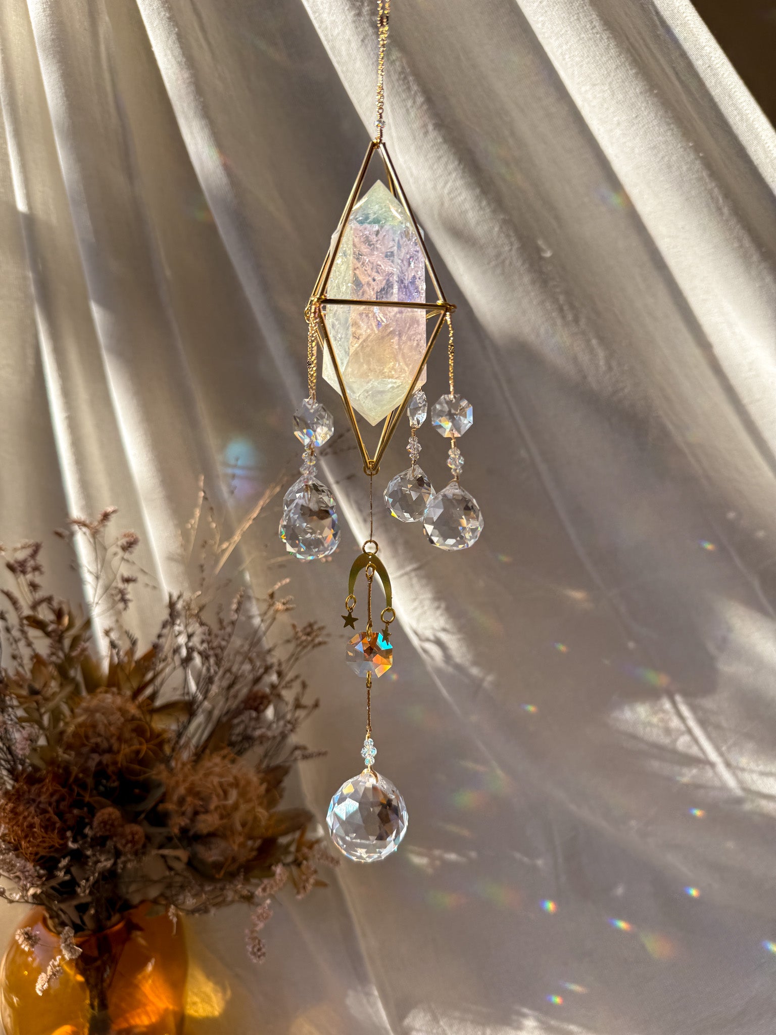 Under the SUN - Rainbow Aura Quartz