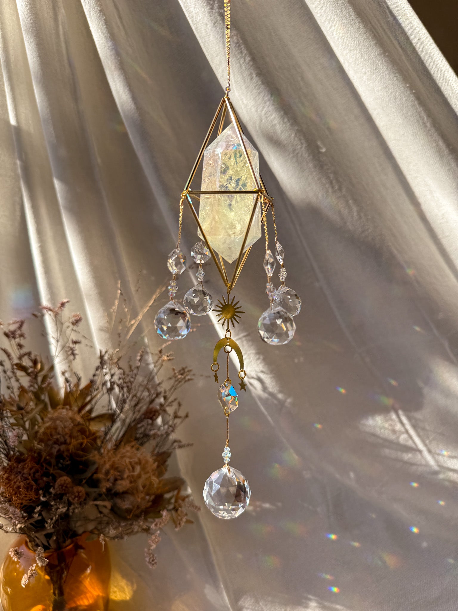 Under the SUN - Rainbow Aura Quartz