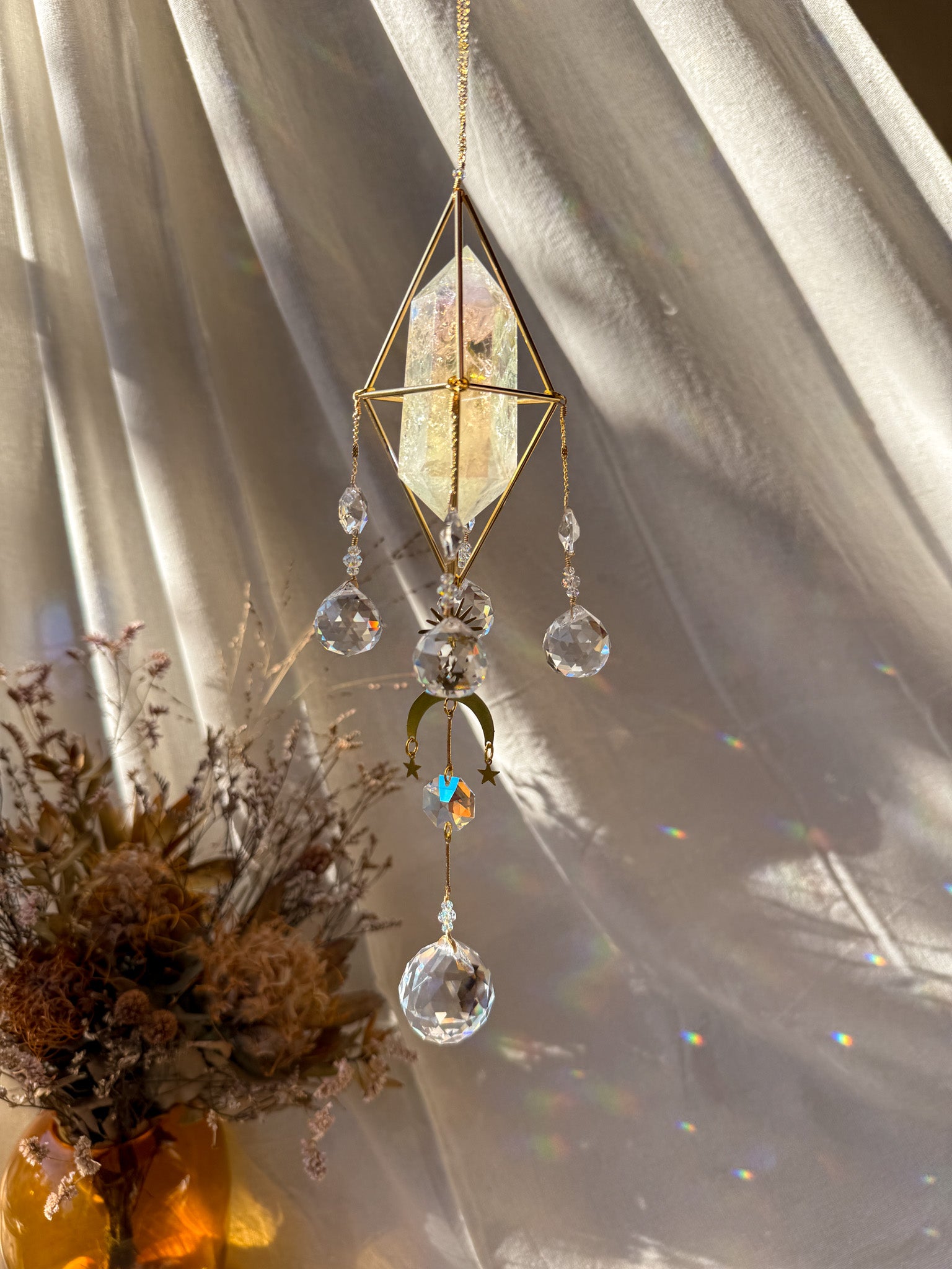 Under the SUN - Rainbow Aura Quartz