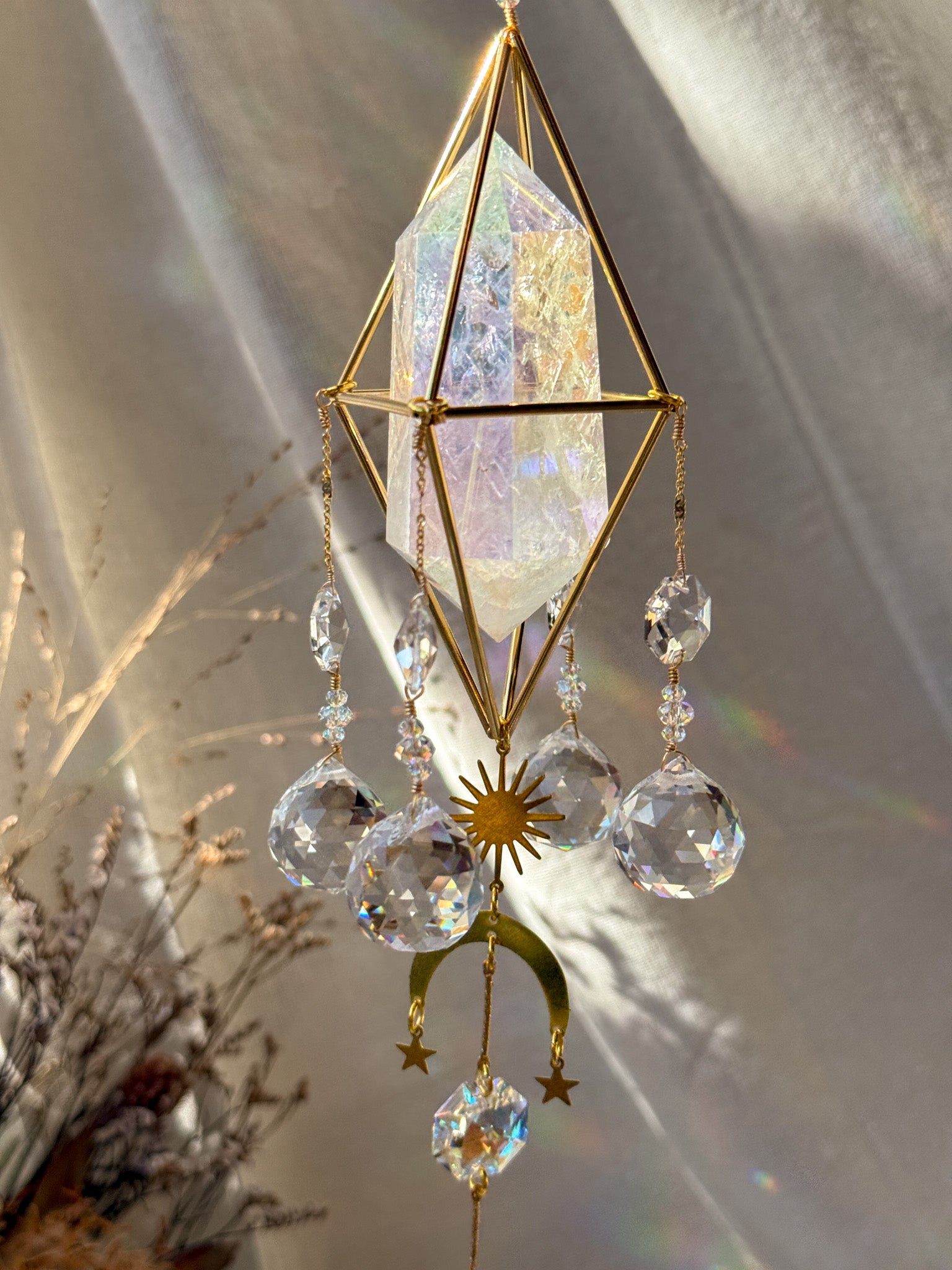 Under the SUN - Rainbow Aura Quartz