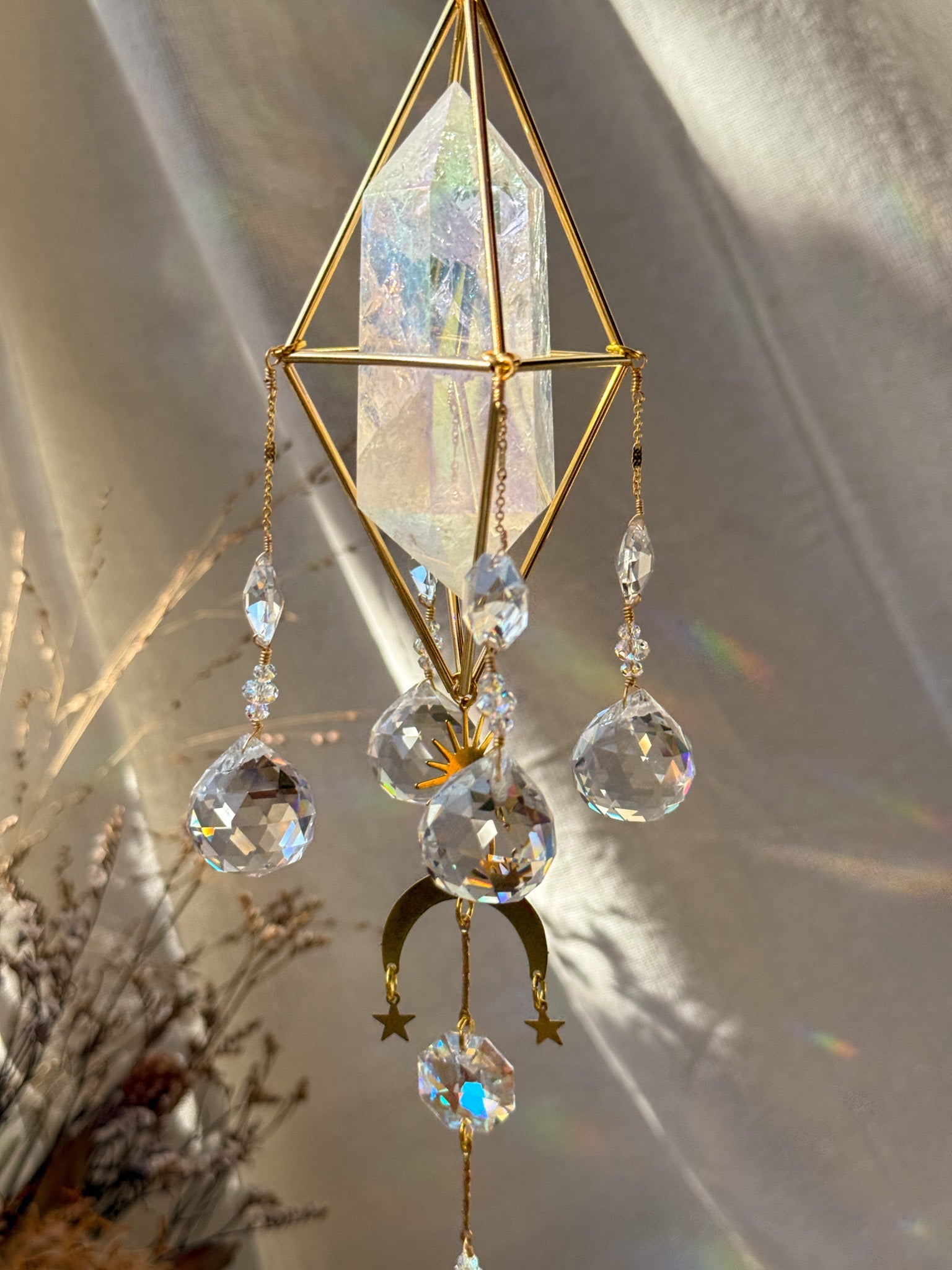 Under the SUN - Rainbow Aura Quartz