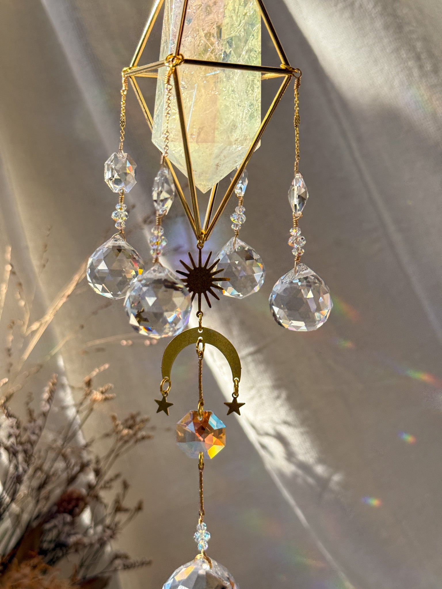 Under the SUN - Rainbow Aura Quartz