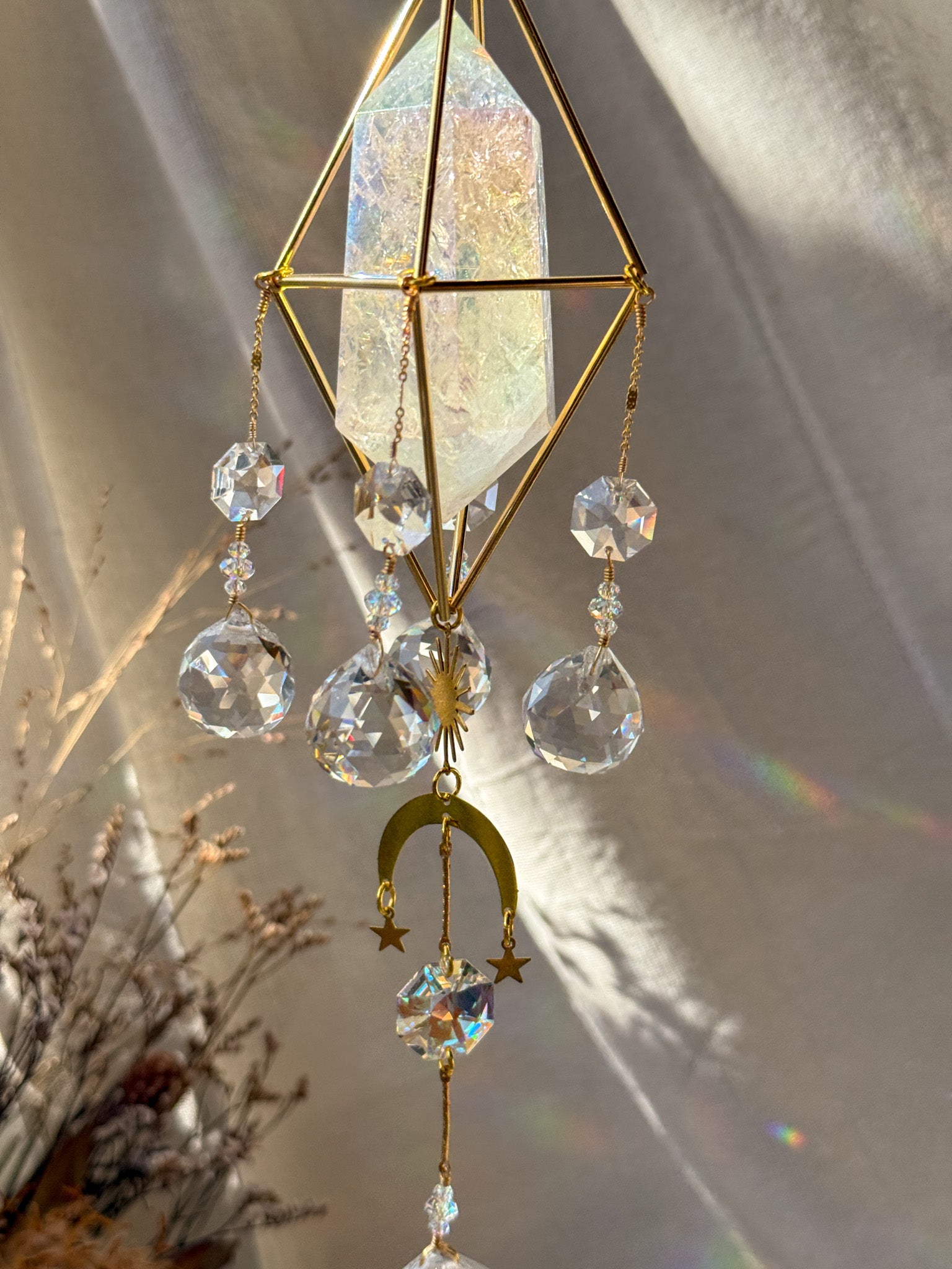 Under the SUN - Rainbow Aura Quartz